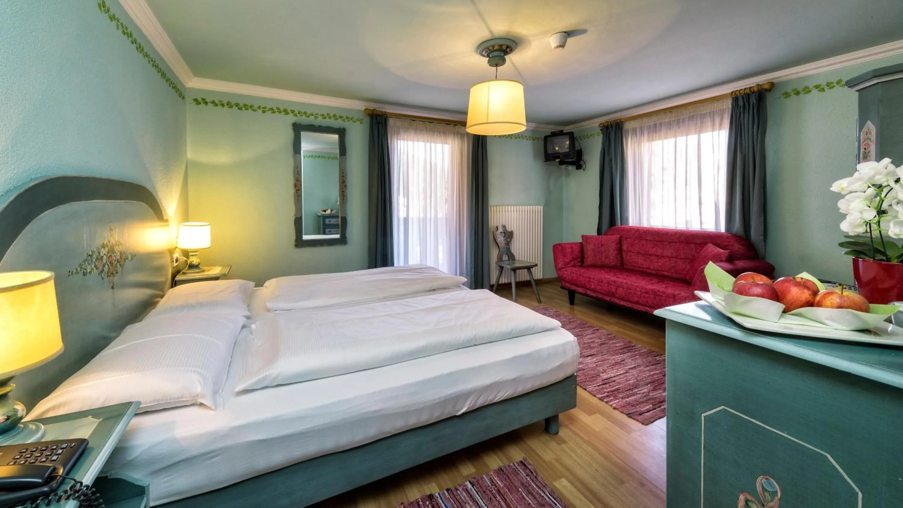 Bed in Hotel Brunella