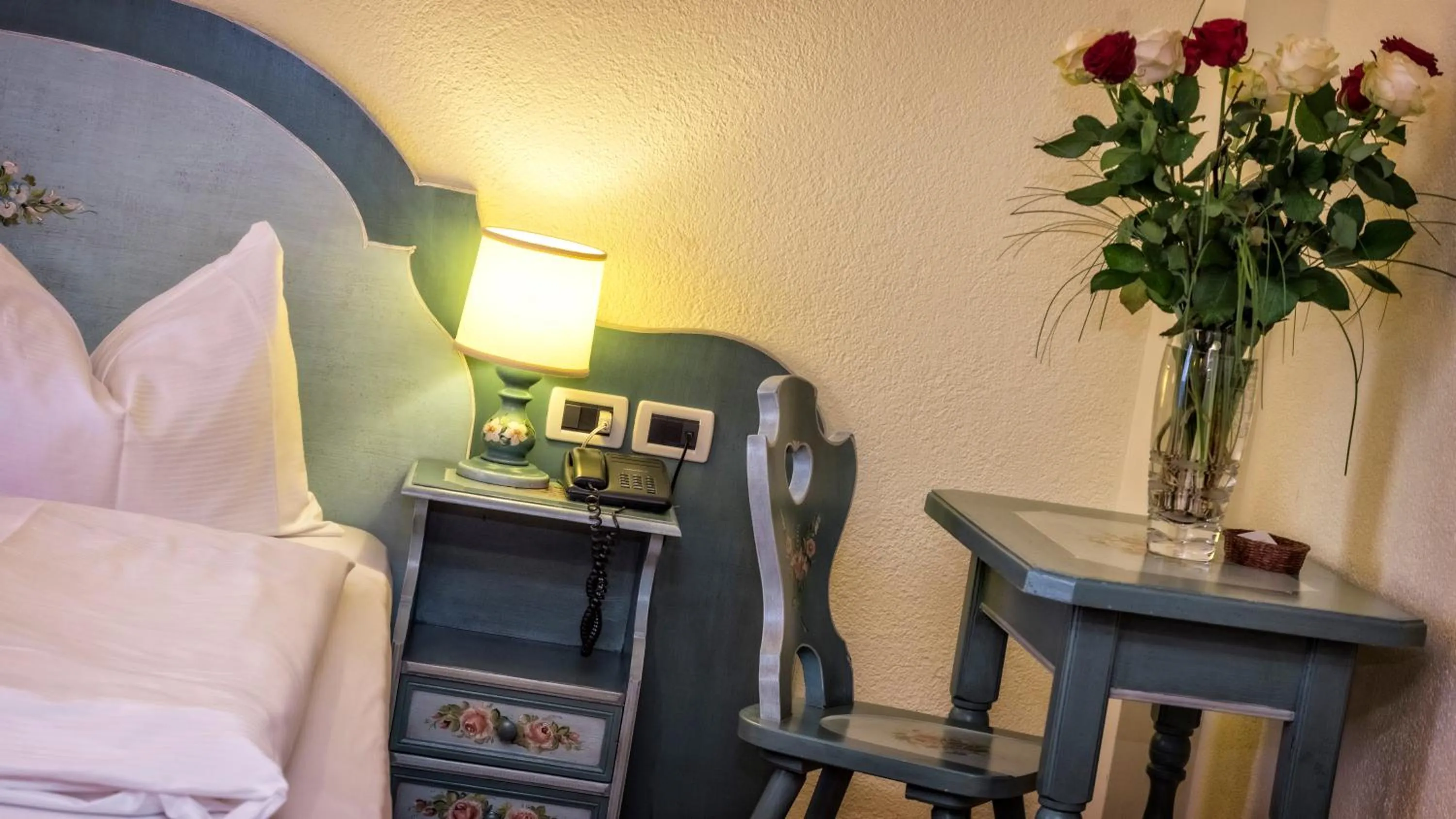 Bed in Hotel Brunella