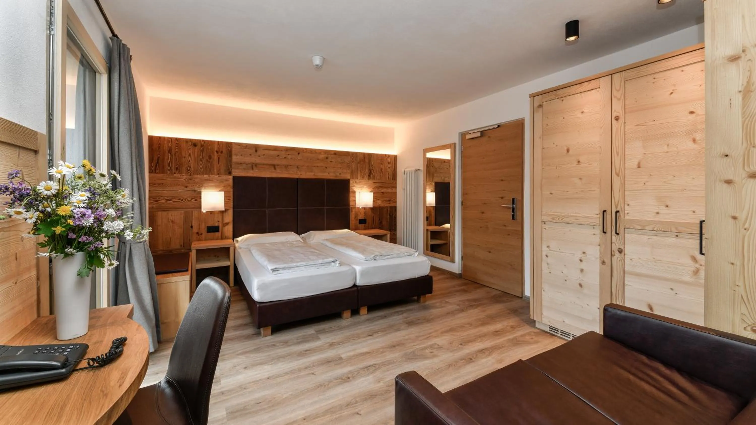 Bed in Hotel Brunella