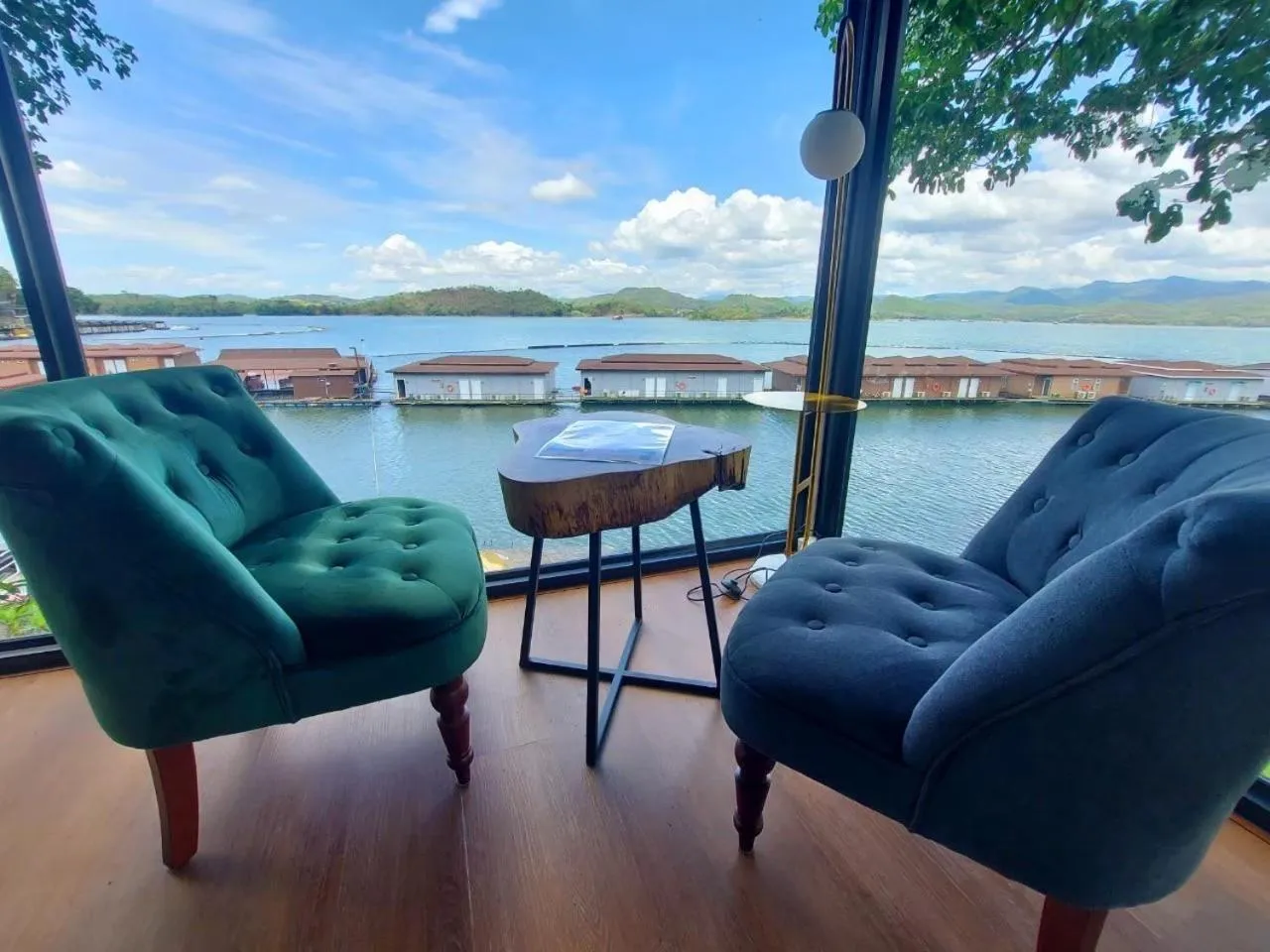 Lake view in Raya Buri Resort Kanchanaburi