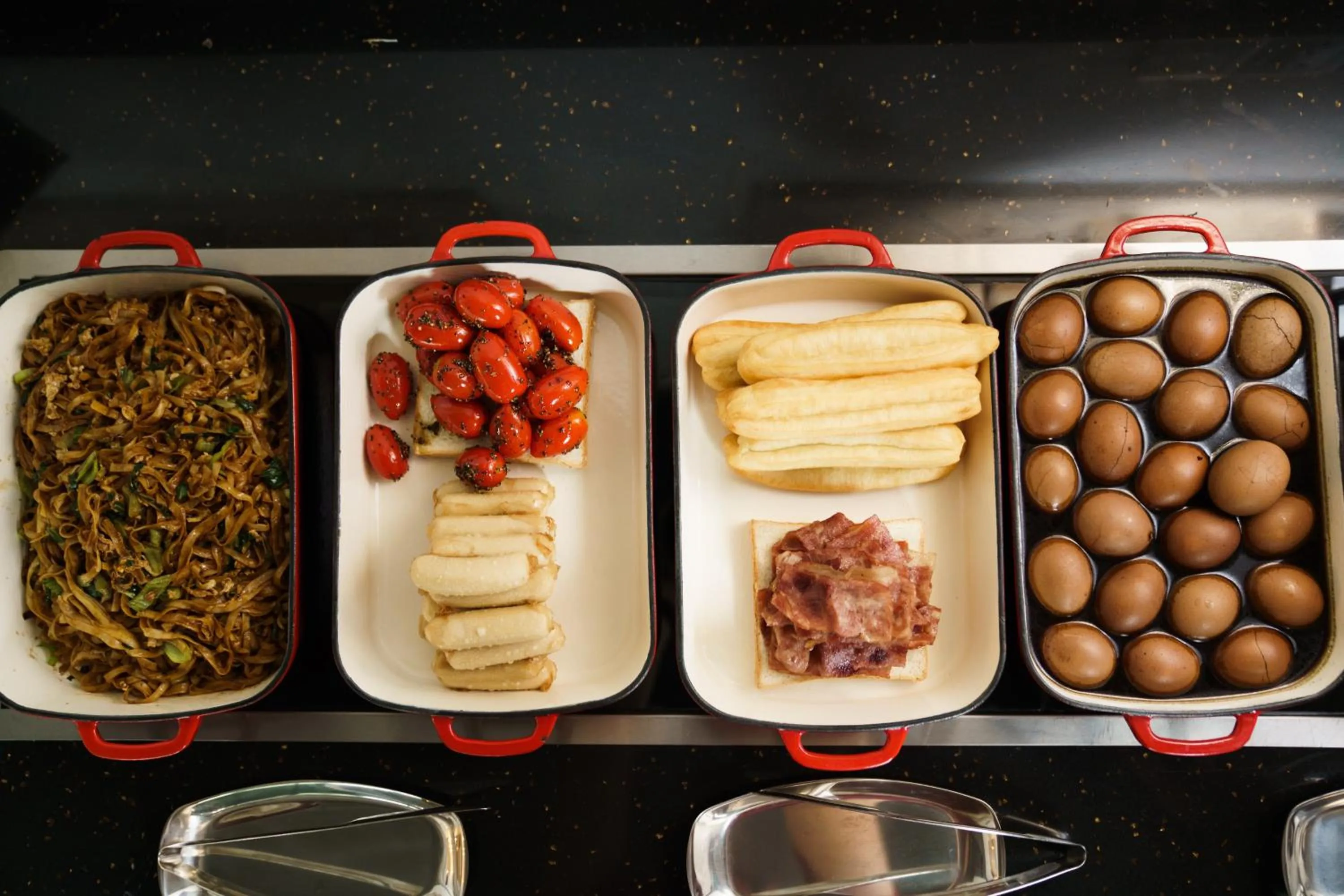 Buffet breakfast in Cendre Hotel (Lingering Garden and Tiger Hill)