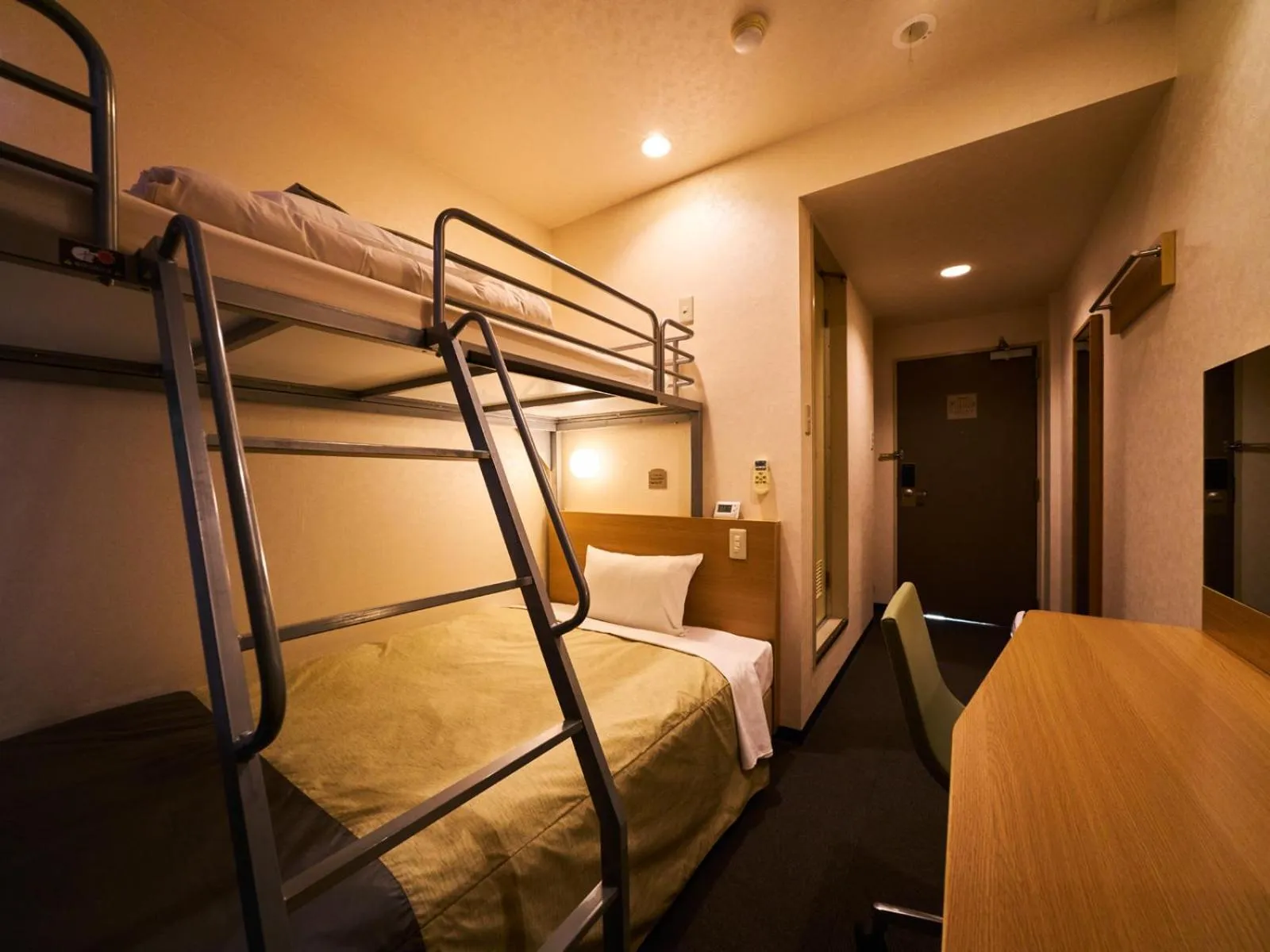 Photo of the whole room, Bed in Super Hotel Matsuyama