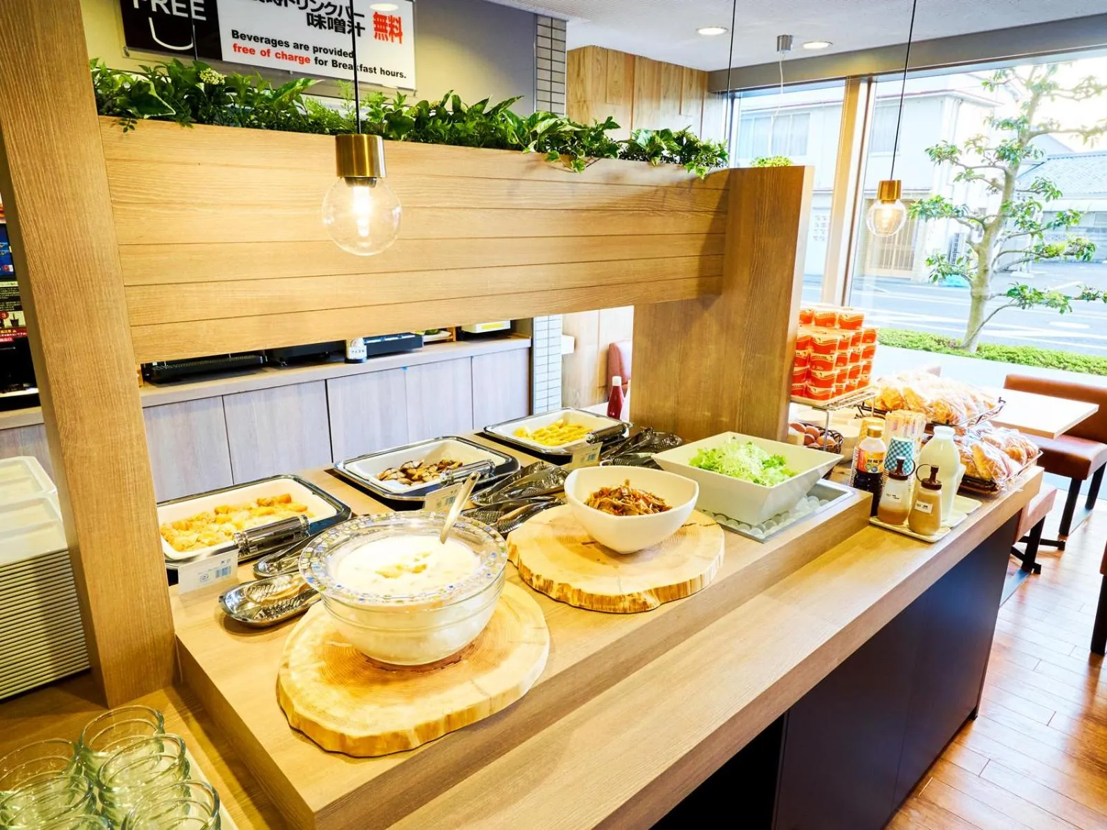 Breakfast in Super Hotel Matsuyama