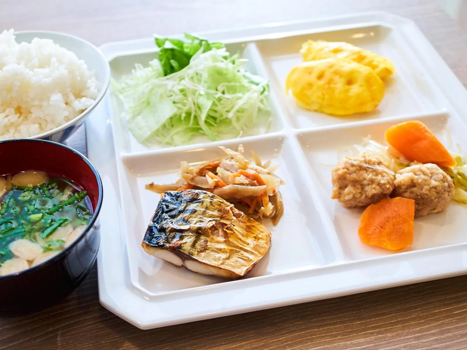 Breakfast in Super Hotel Matsuyama