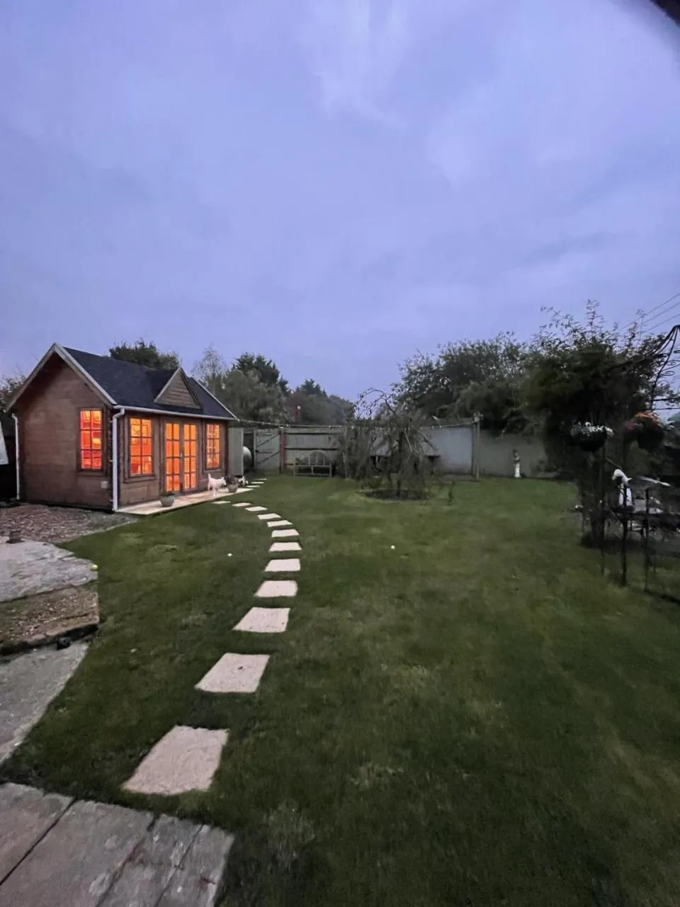 Garden view in Yaxham Mill