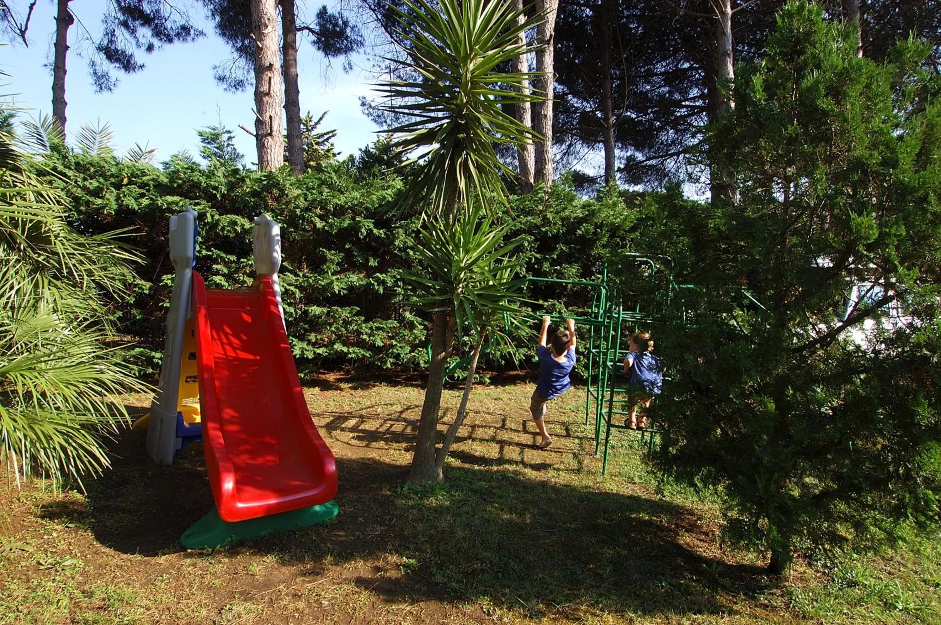 Children play ground in Frank's Hotel