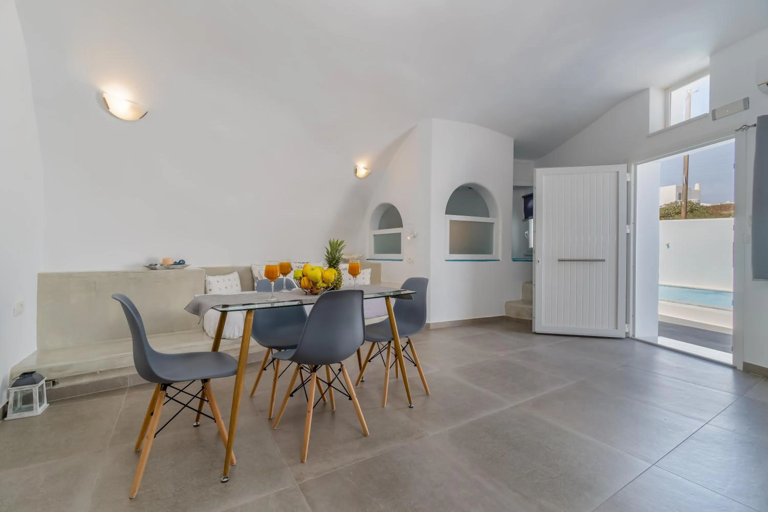 Living room in Cally Cave House