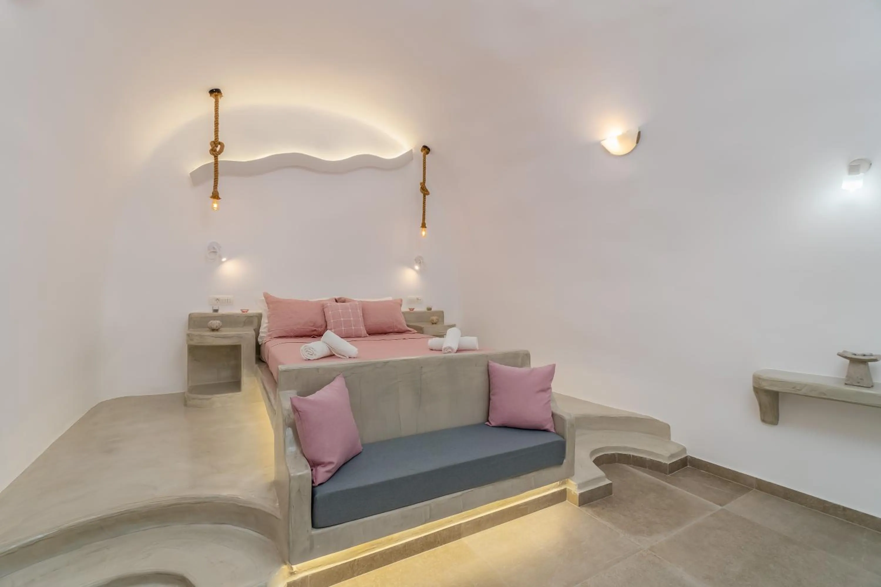 Bedroom in Cally Cave House