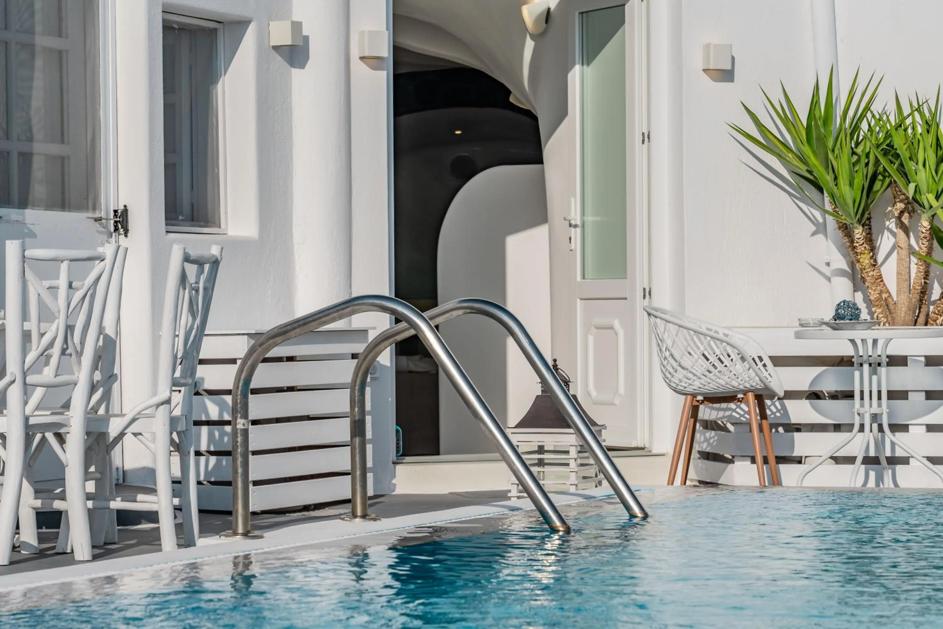 Patio in Cally Cave House