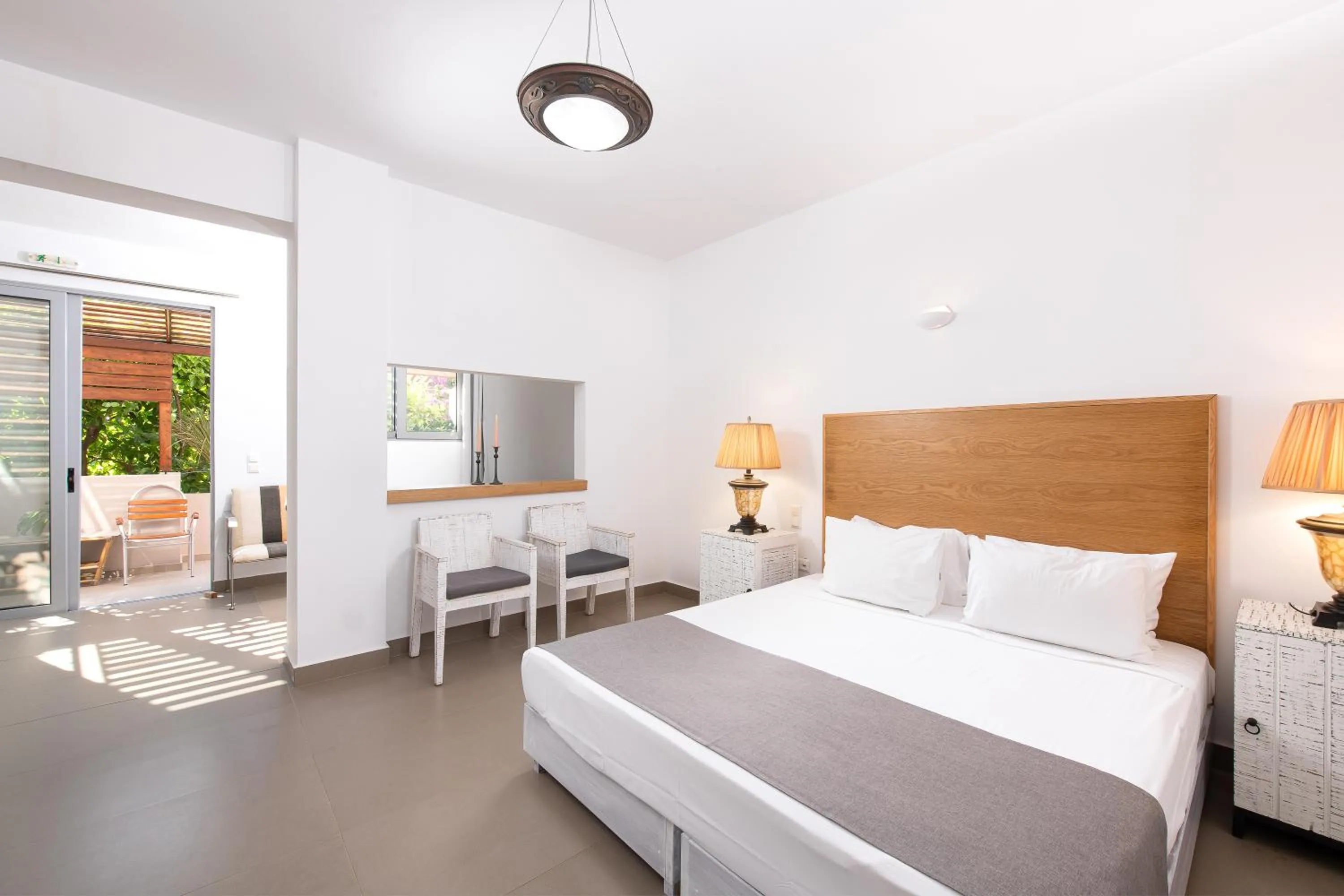 Bed in Mare Dei Suites Hotel Ionian Resort