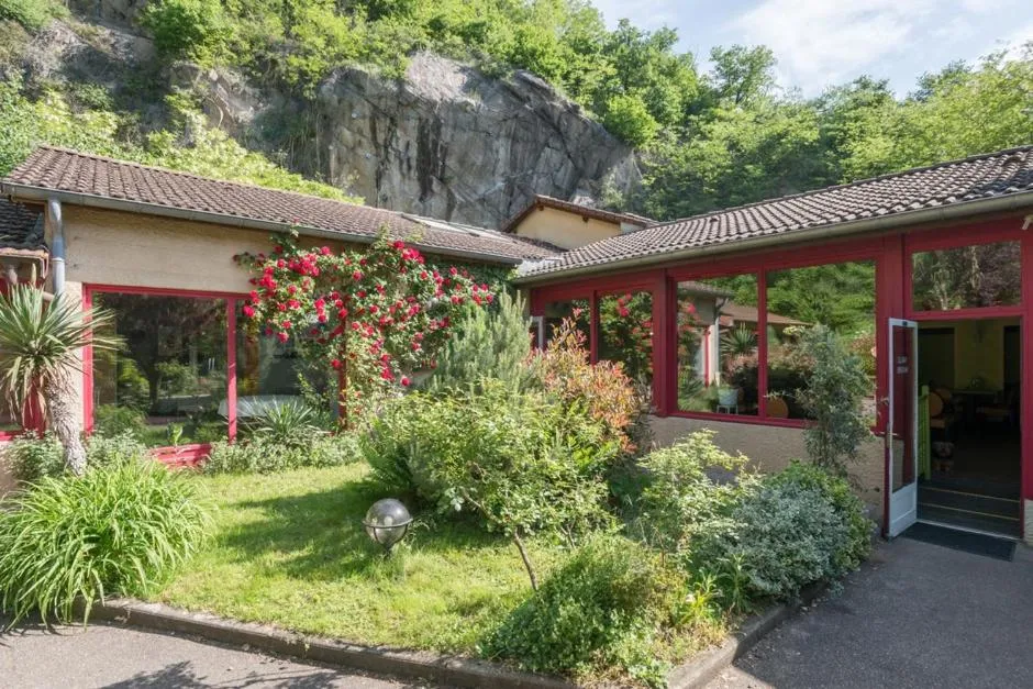 Property building in Logis Hôtel La Cascade