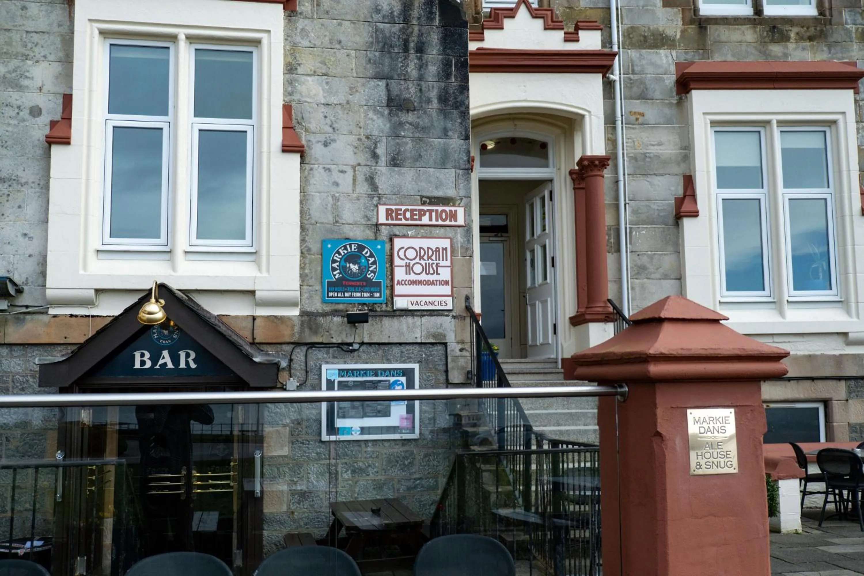 Property building in Corran House Guest House