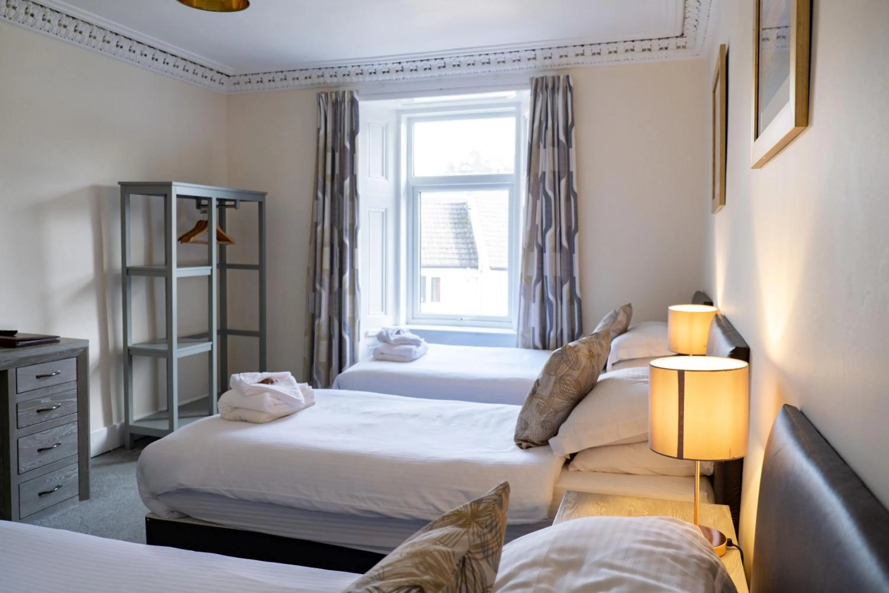 Bedroom, Bed in Corran House Guest House