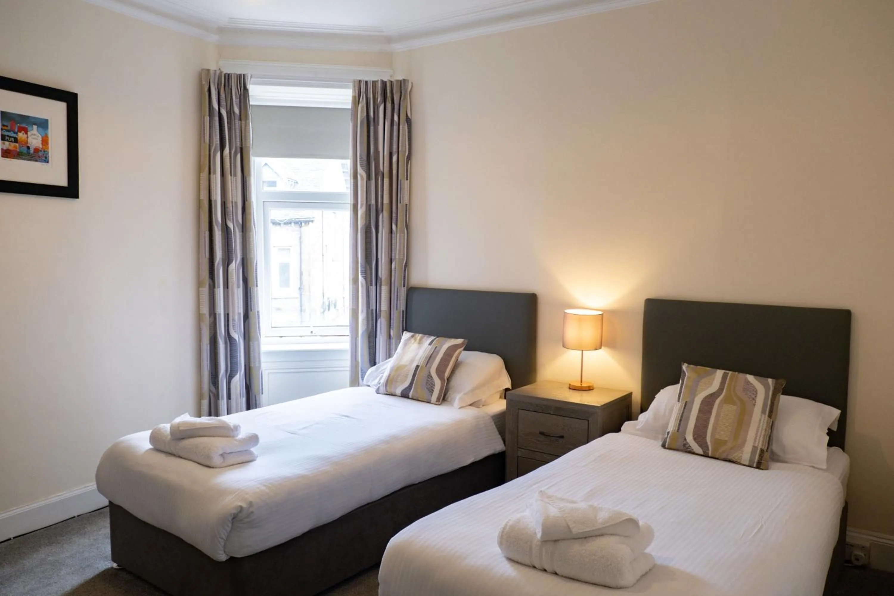 Bedroom, Bed in Corran House Guest House