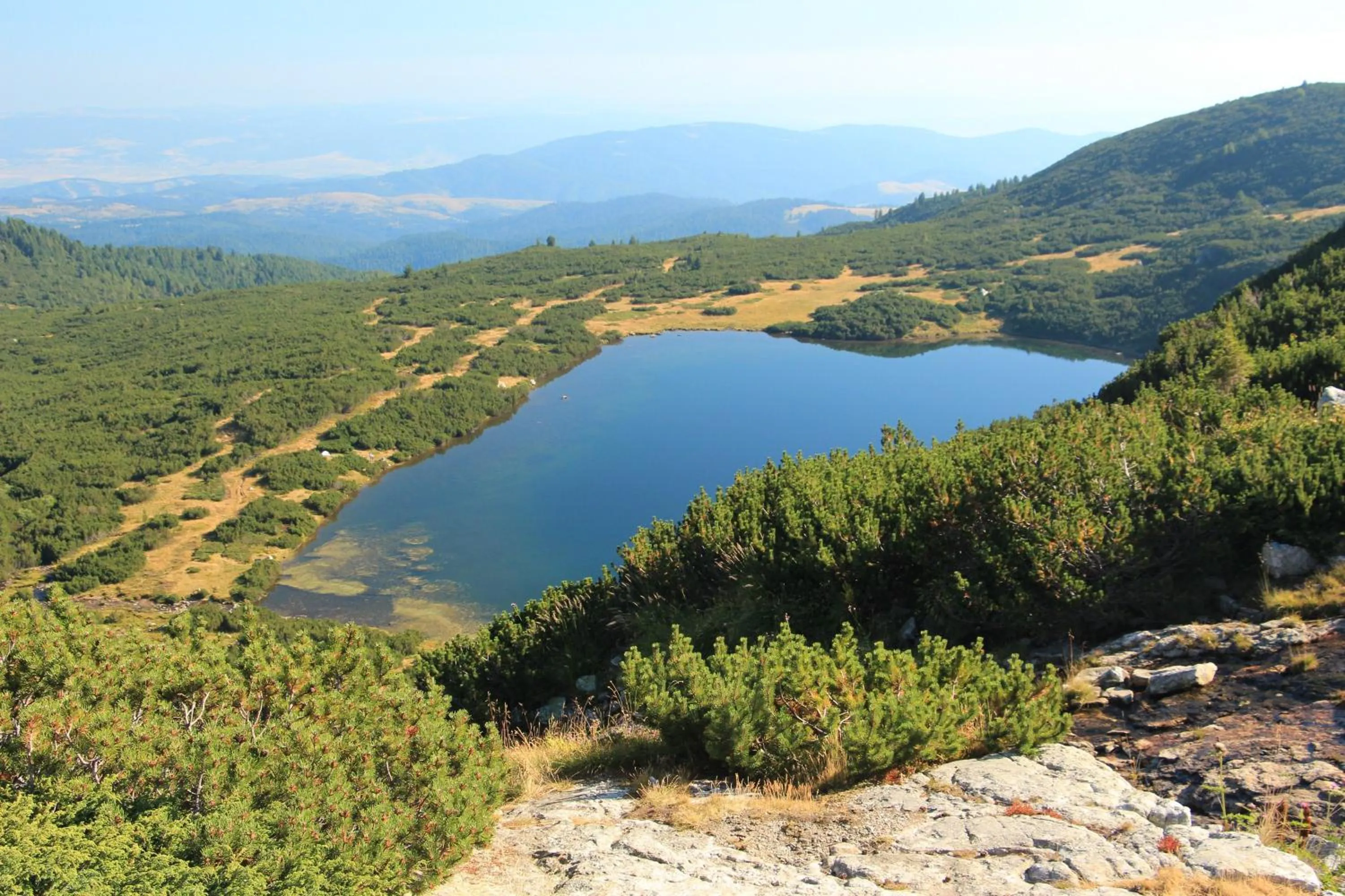 Lake view in Family hotel Iskar