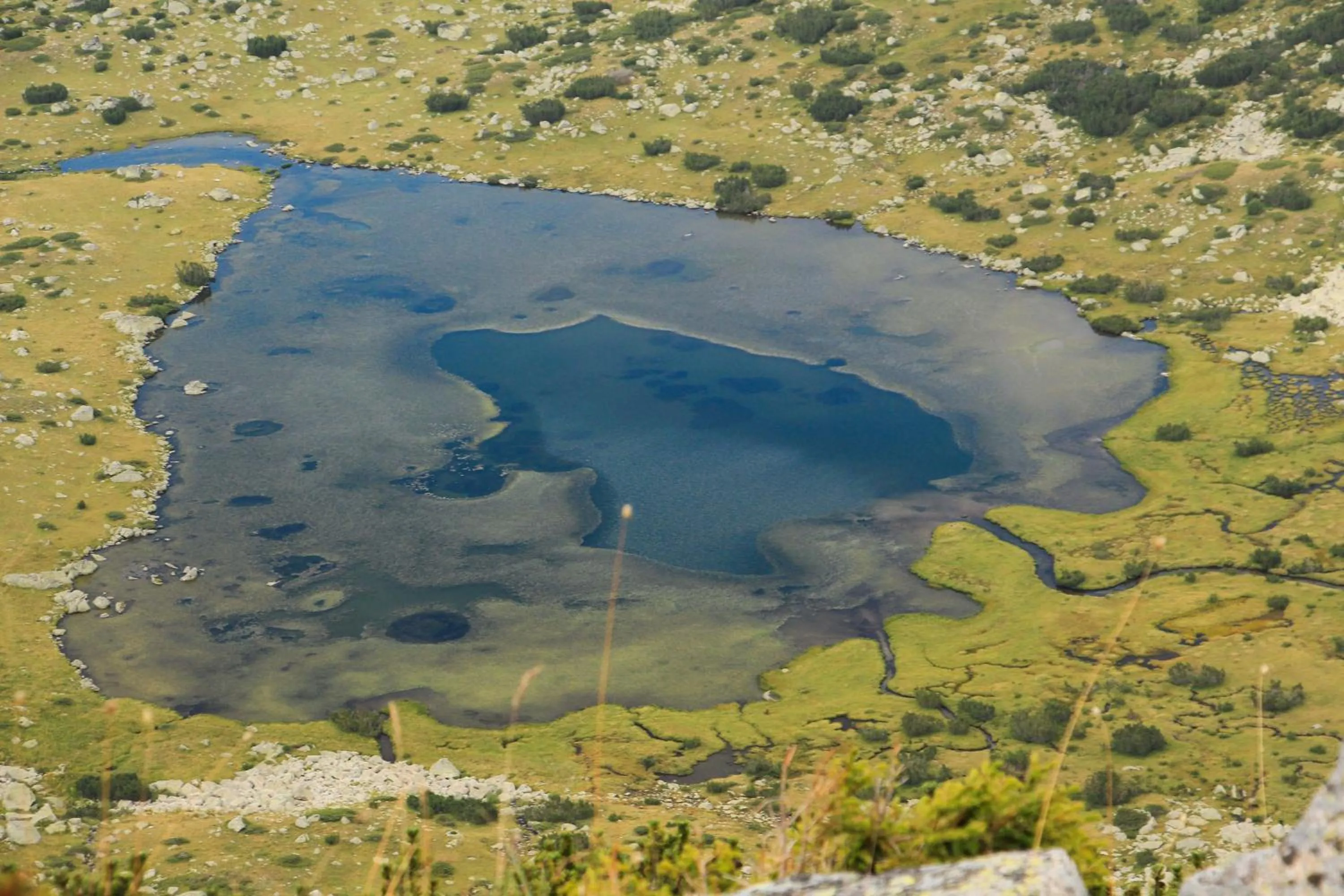 Lake view in Family hotel Iskar