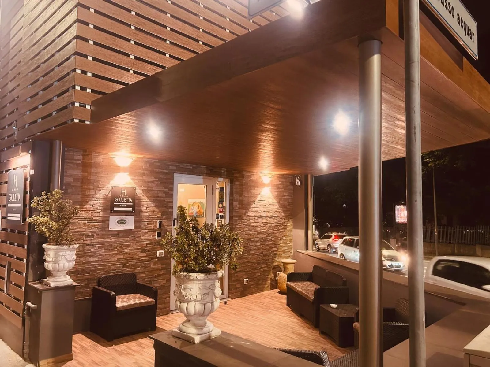 Property building in Hotel Giulietta