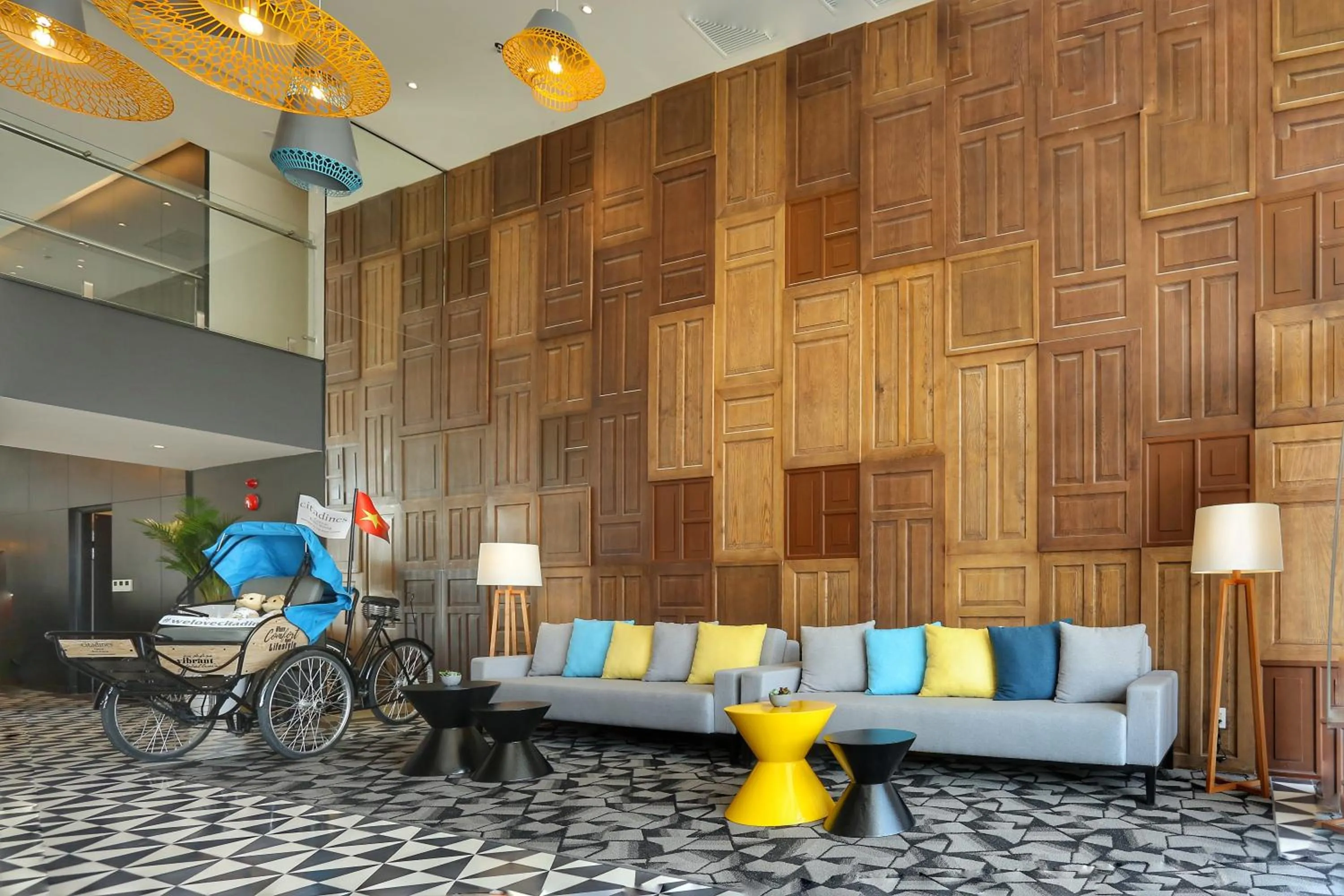 Lobby or reception in Citadines Central Binh Duong