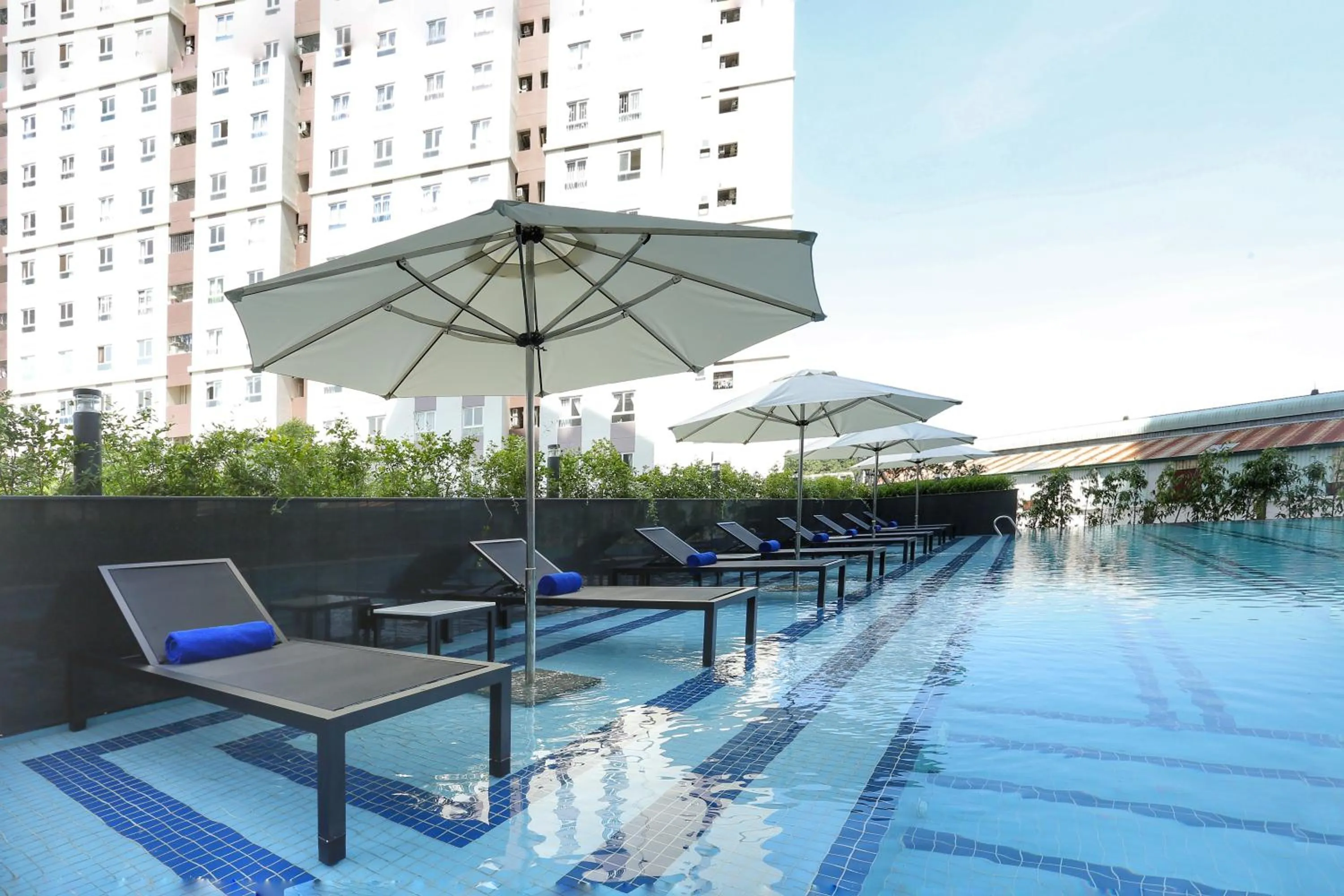 Swimming pool in Citadines Central Binh Duong