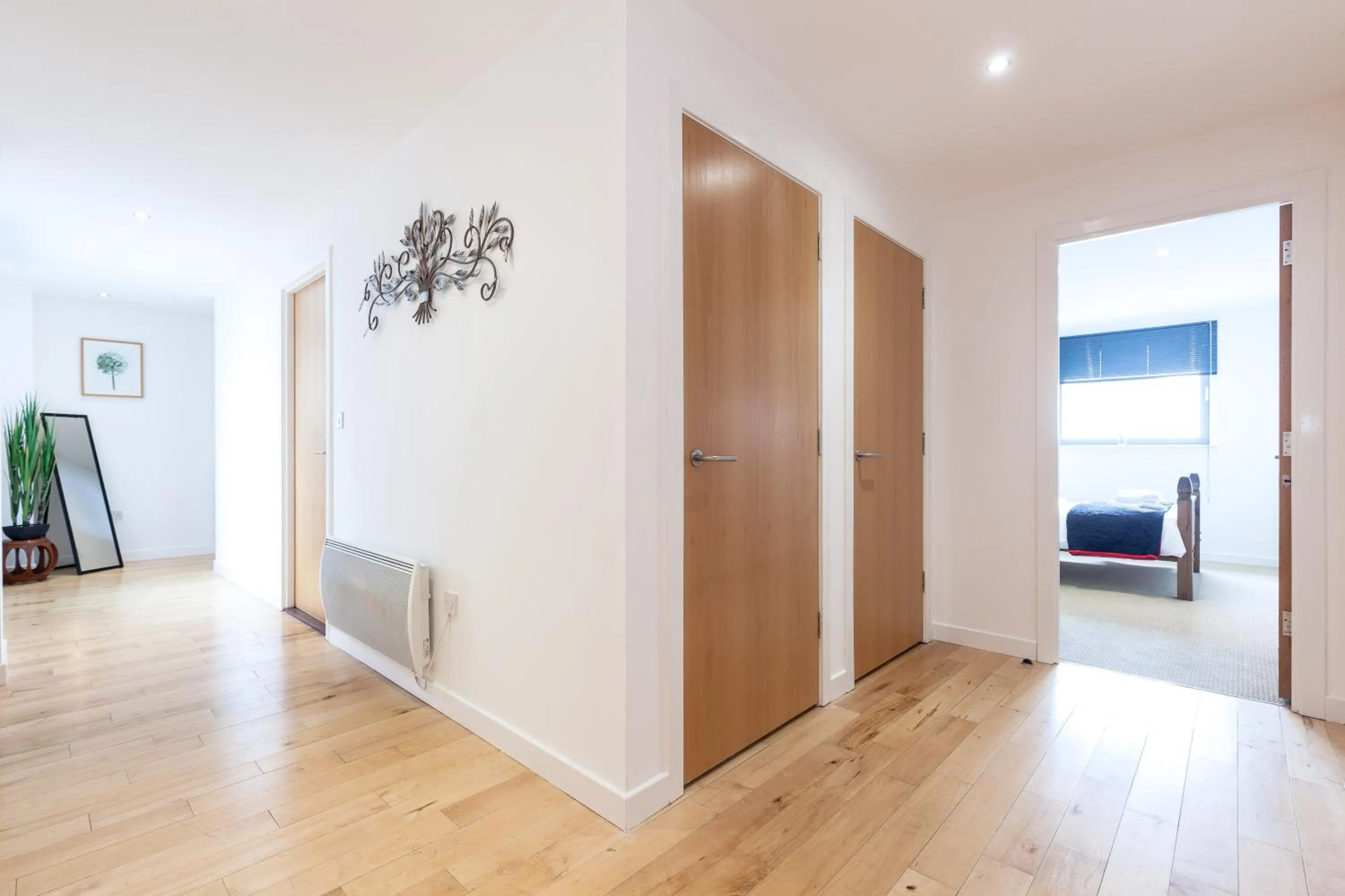 Area and facilities, Bed in Stylish Penthouse Suite