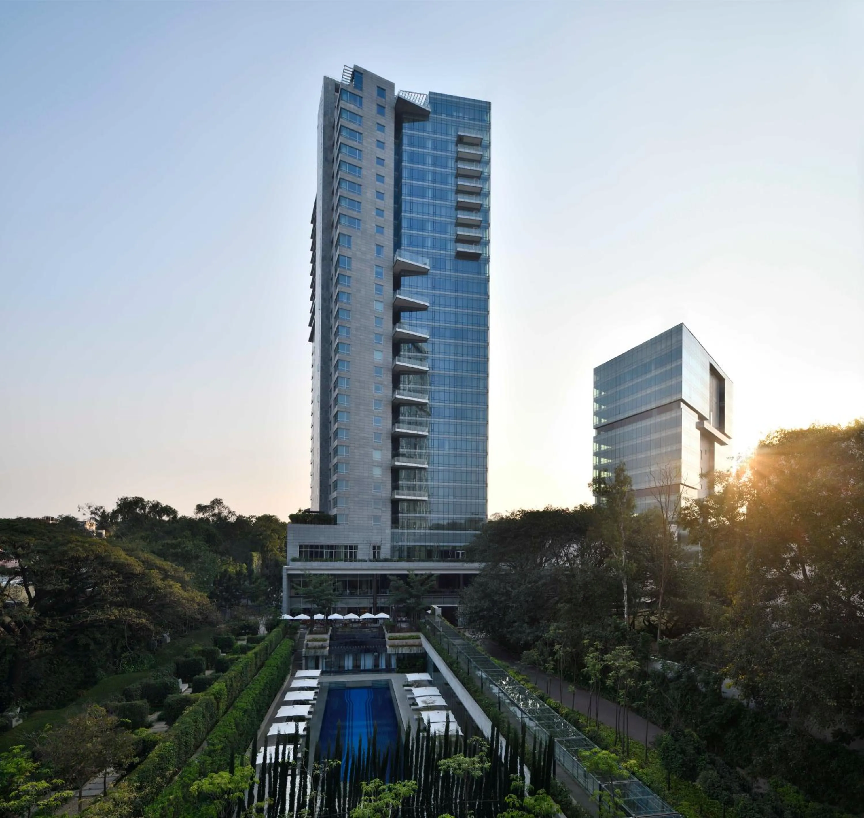 Property building in Four Seasons Hotel Bengaluru at Embassy ONE
