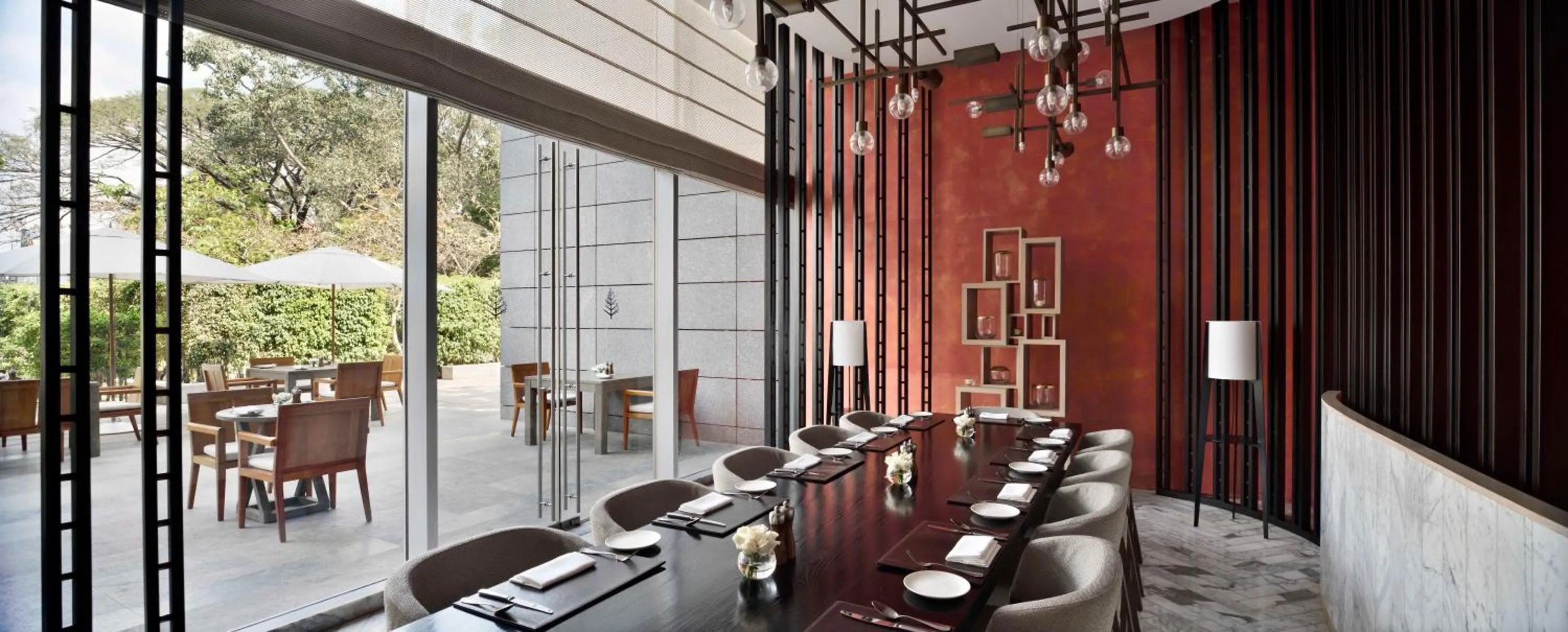 Restaurant/places to eat in Four Seasons Hotel Bengaluru at Embassy ONE