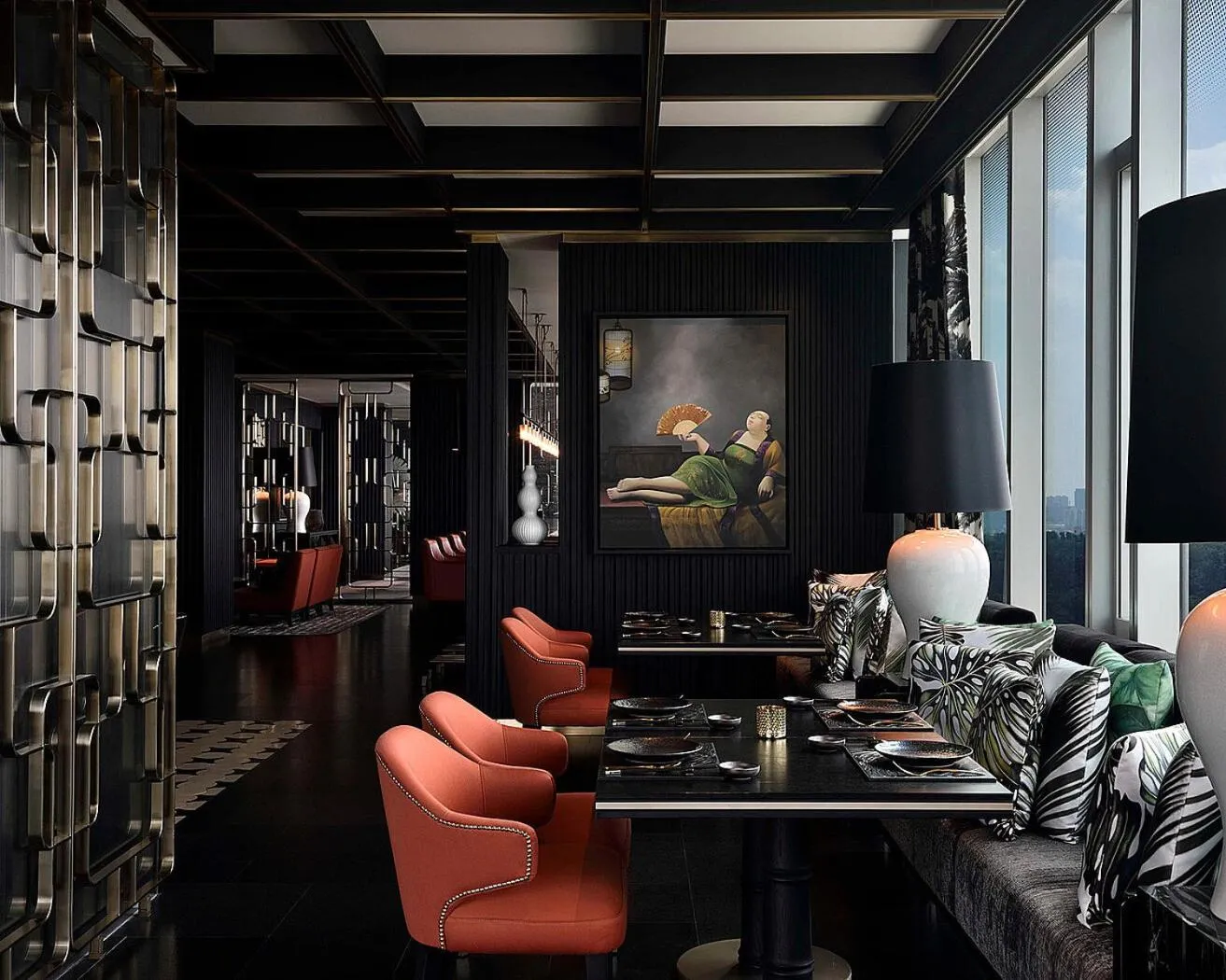 Restaurant/places to eat in Four Seasons Hotel Bengaluru at Embassy ONE