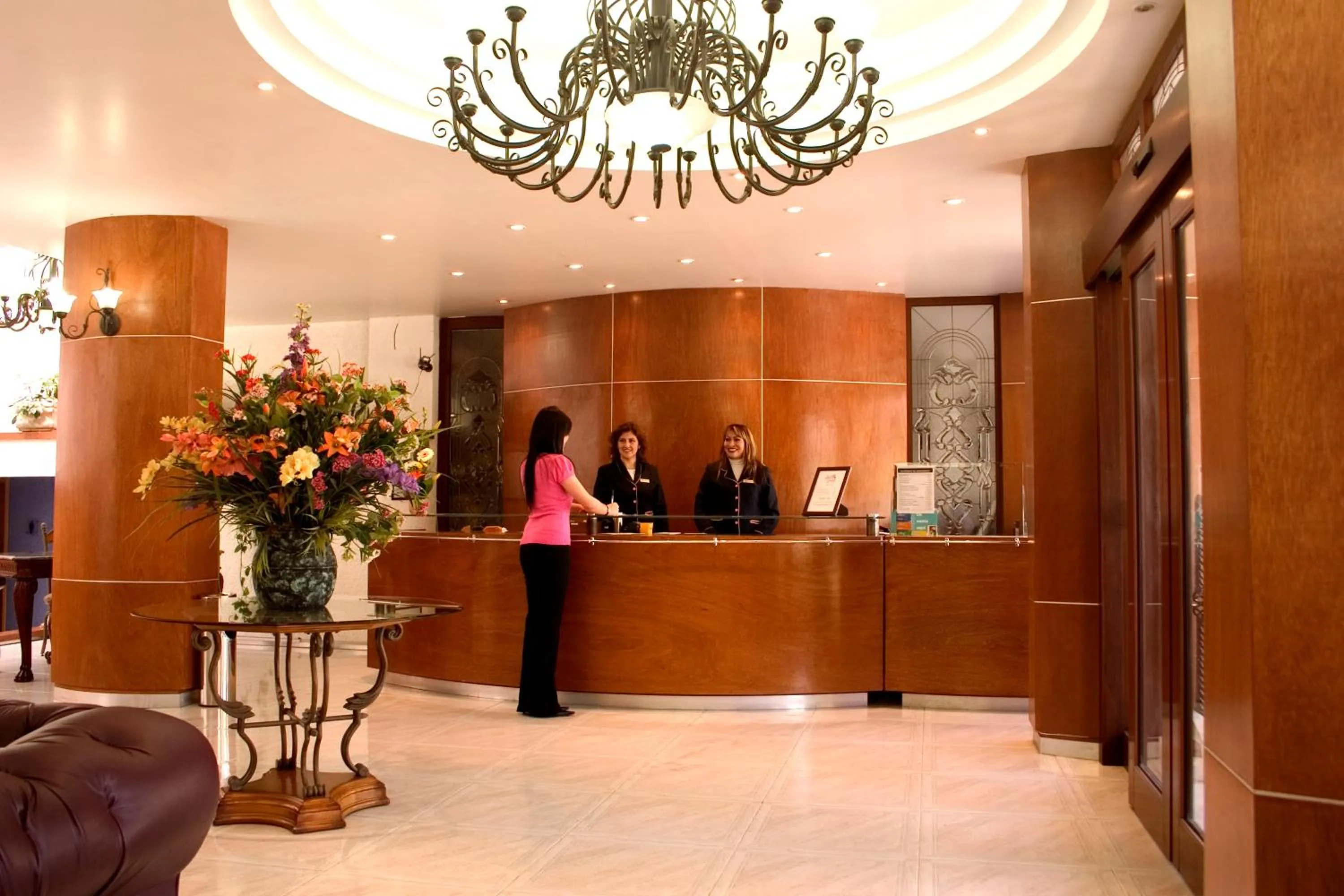 Lobby or reception in Hotel Emily