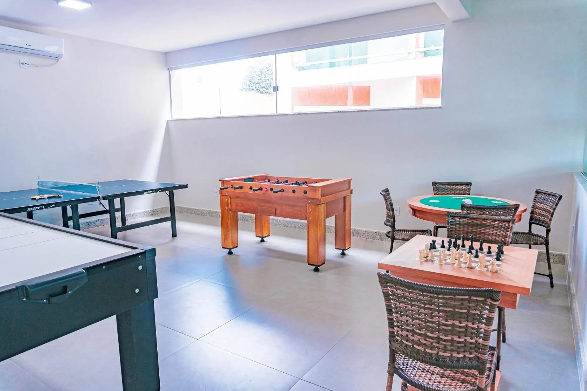Game Room in Vitoria Regia Praia Hotel
