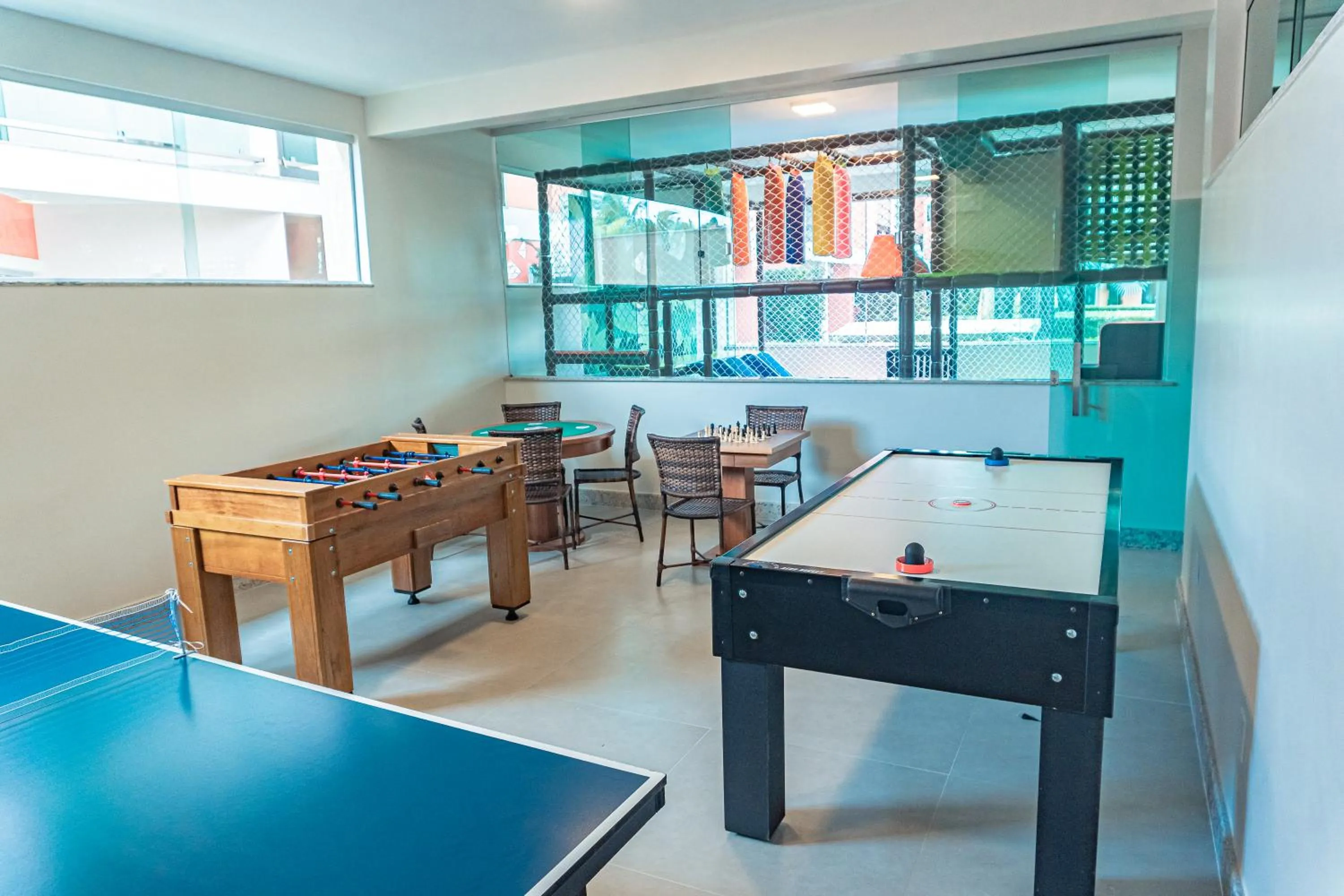Game Room in Vitoria Regia Praia Hotel