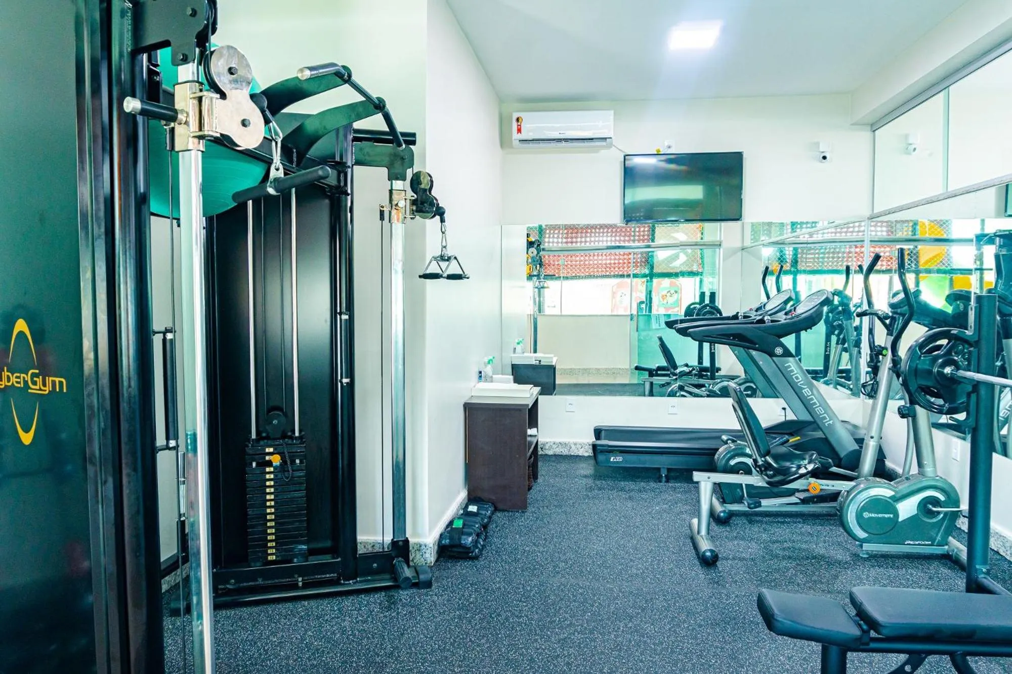 Fitness centre/facilities in Vitoria Regia Praia Hotel