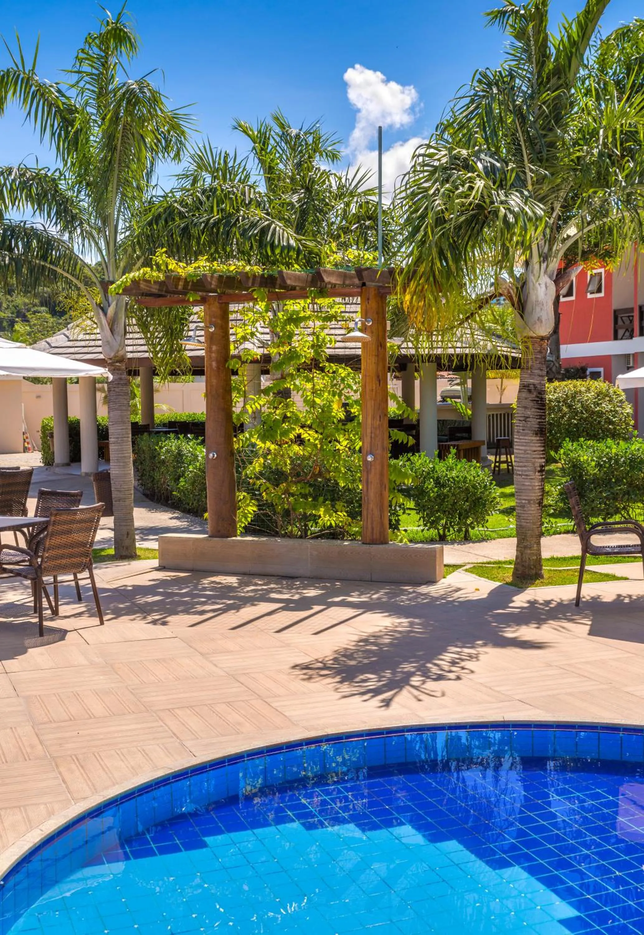 Garden in Vitoria Regia Praia Hotel