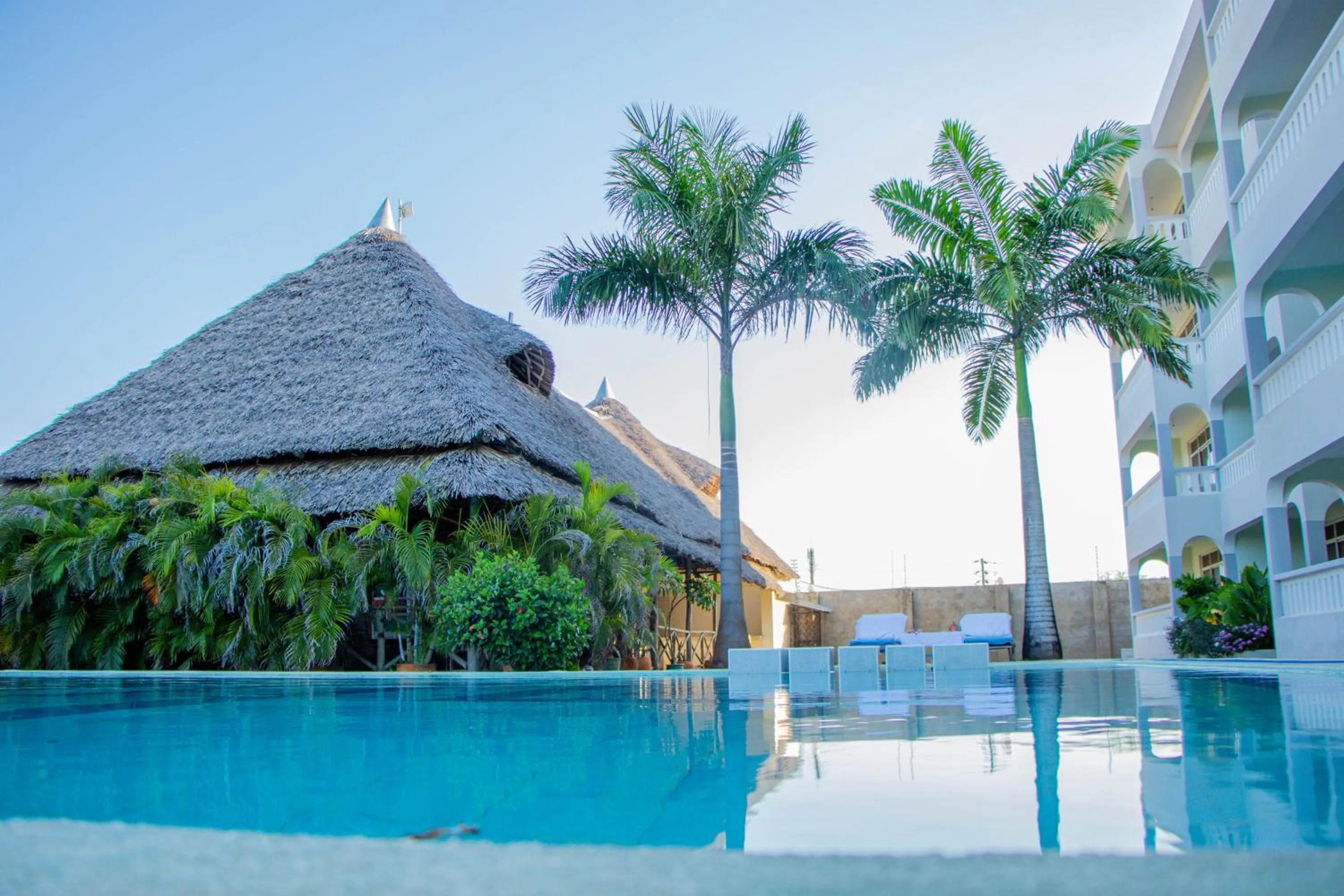 Property building in Nightingale Apartments Hotel Mombasa