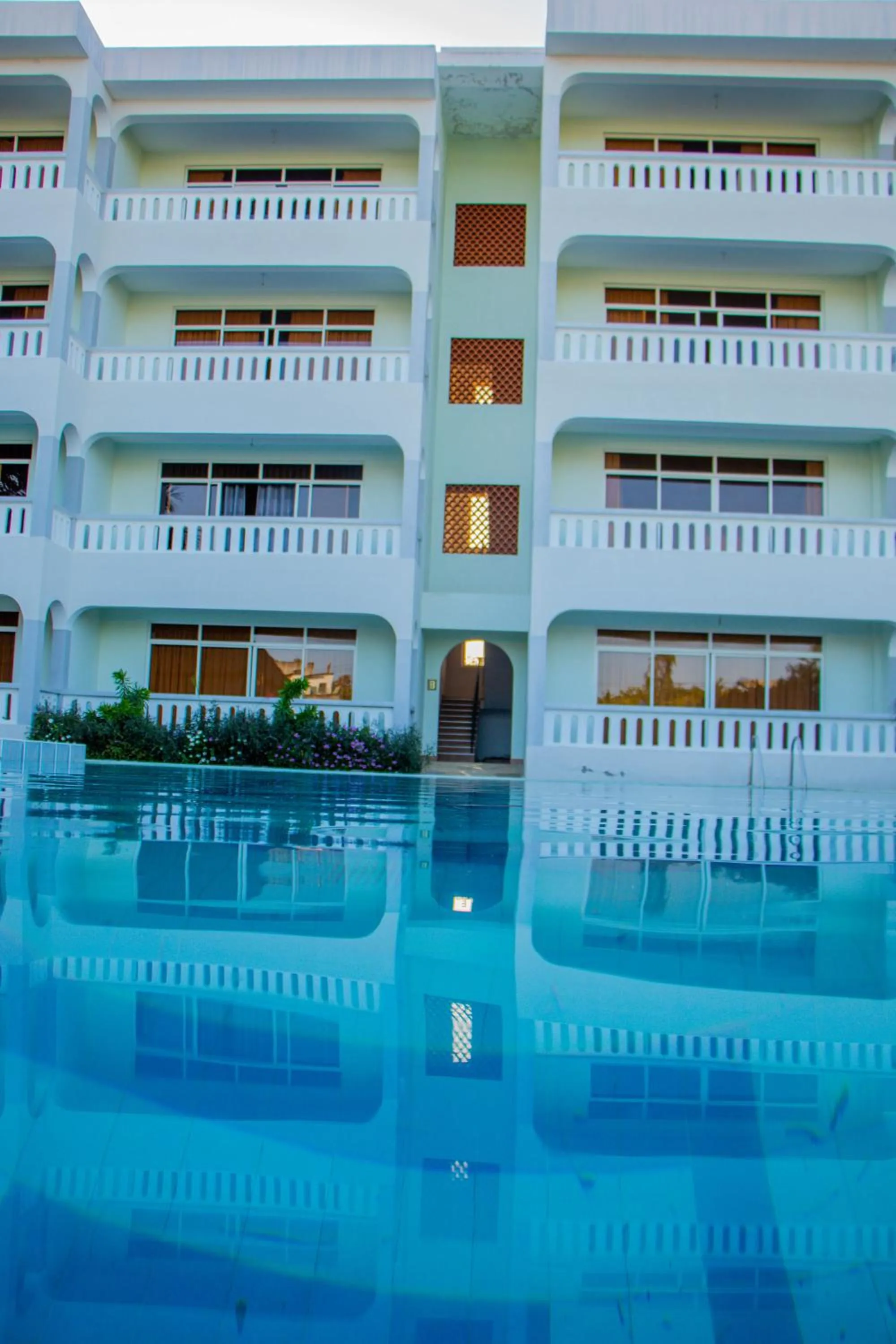 sunbed in Nightingale Apartments Hotel Mombasa