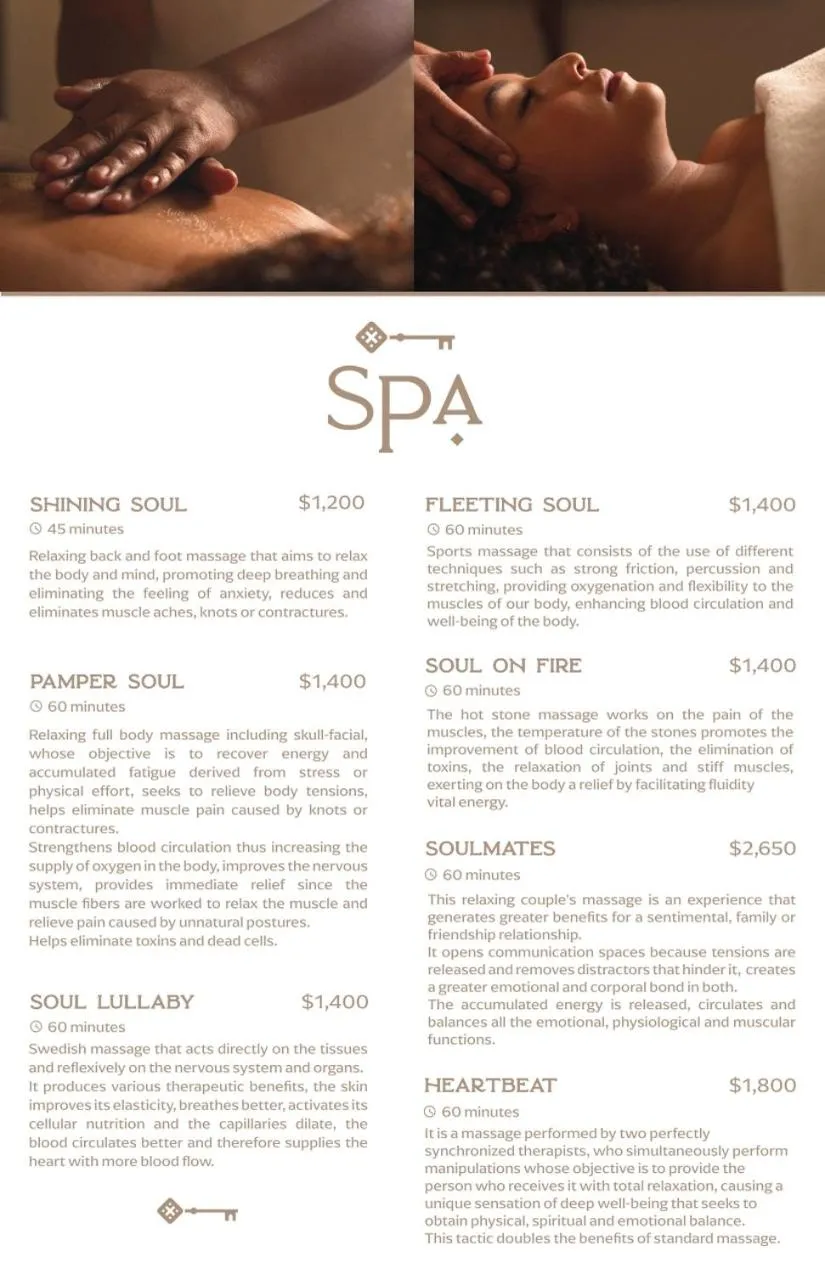 Spa and wellness centre/facilities in Casa del Alma Hotel Boutique & Spa