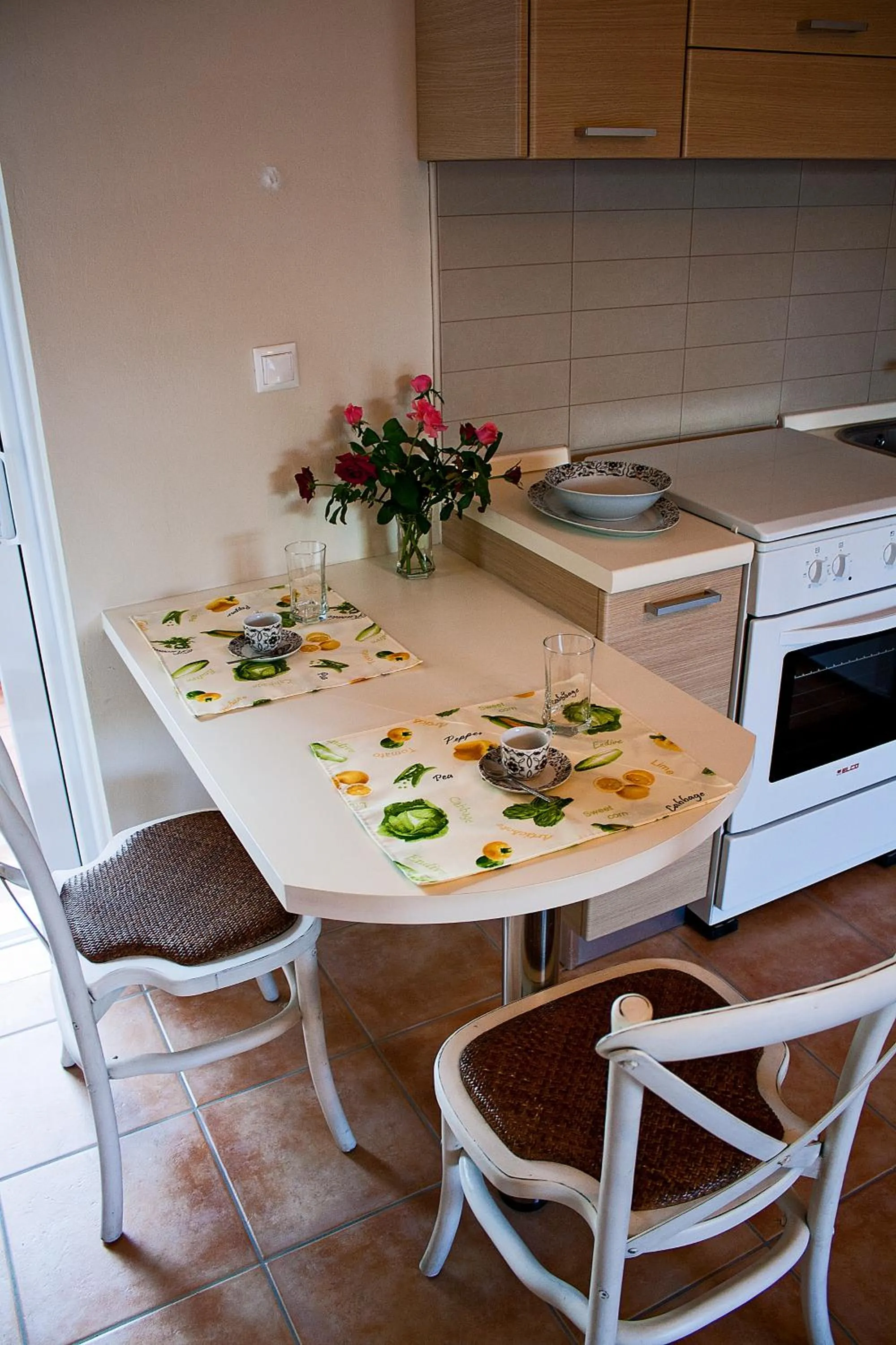 Dining area in Anthias Garden