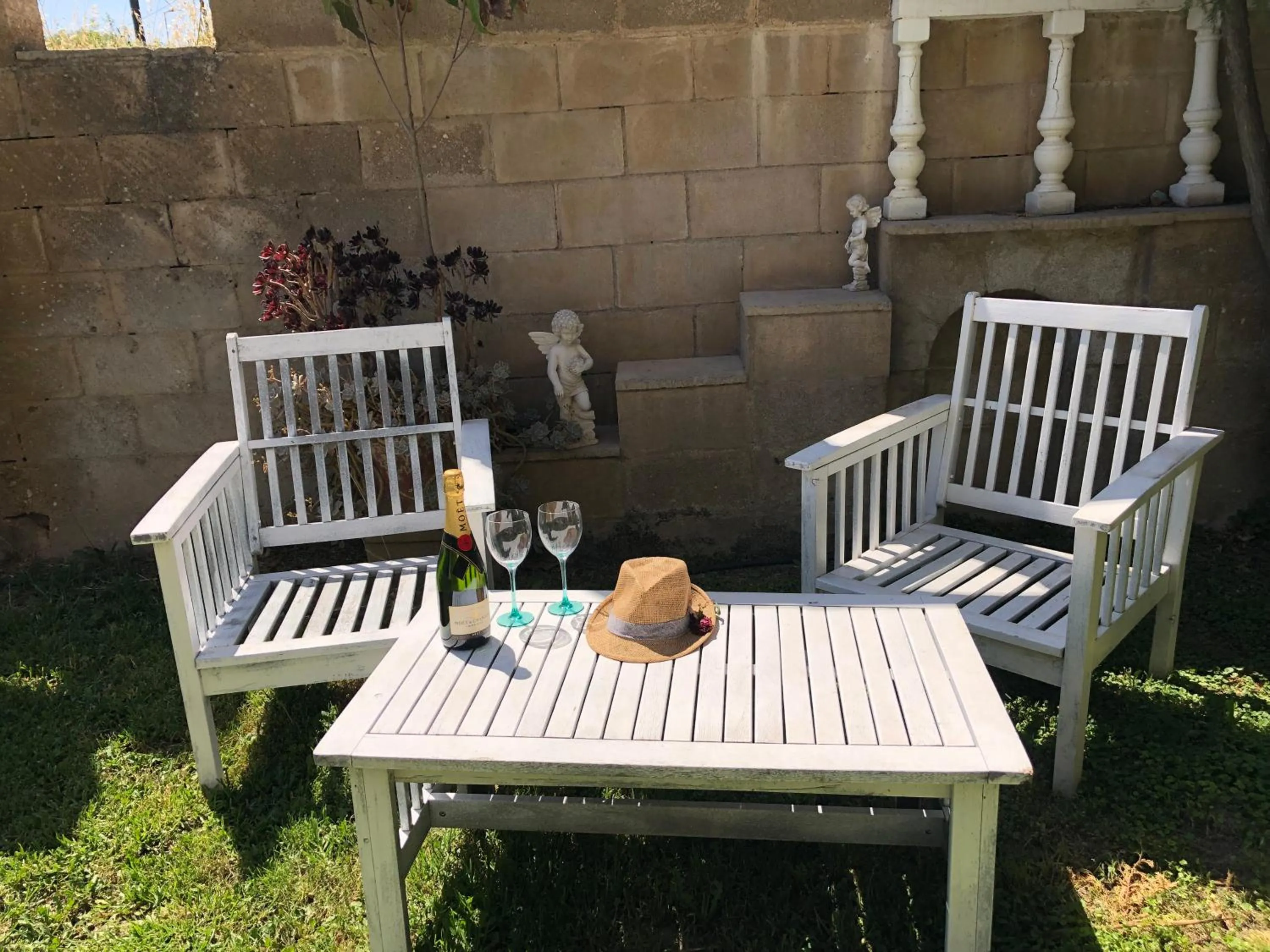 Patio in Jimmy’s Garden