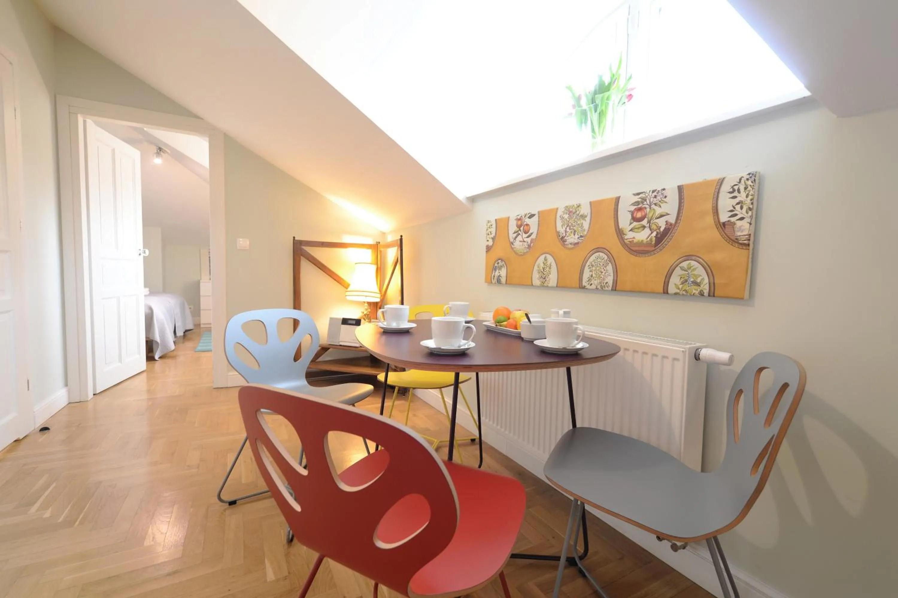 Dining area in Crystal Suites Chez Helena