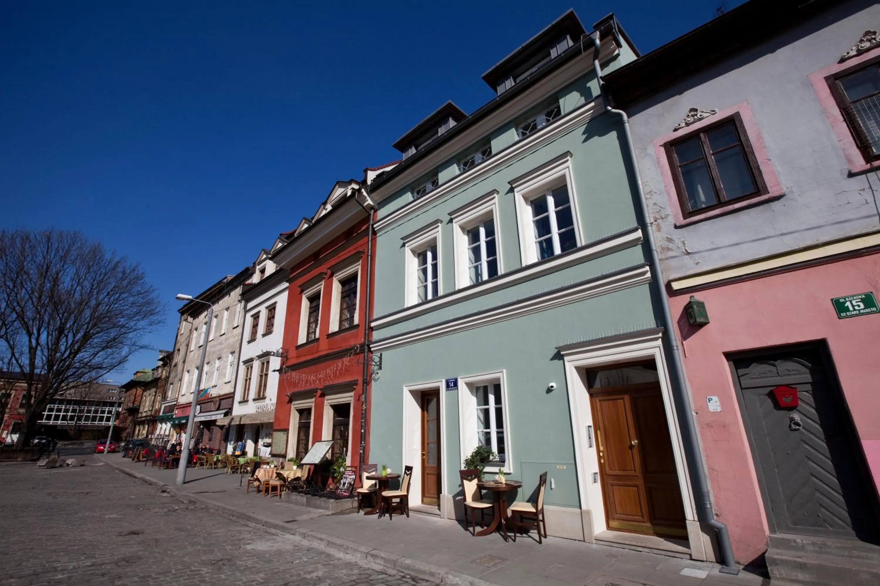 Facade/entrance in Crystal Suites Chez Helena