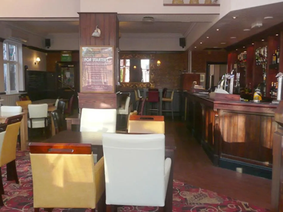 Lobby or reception in George & Dragon