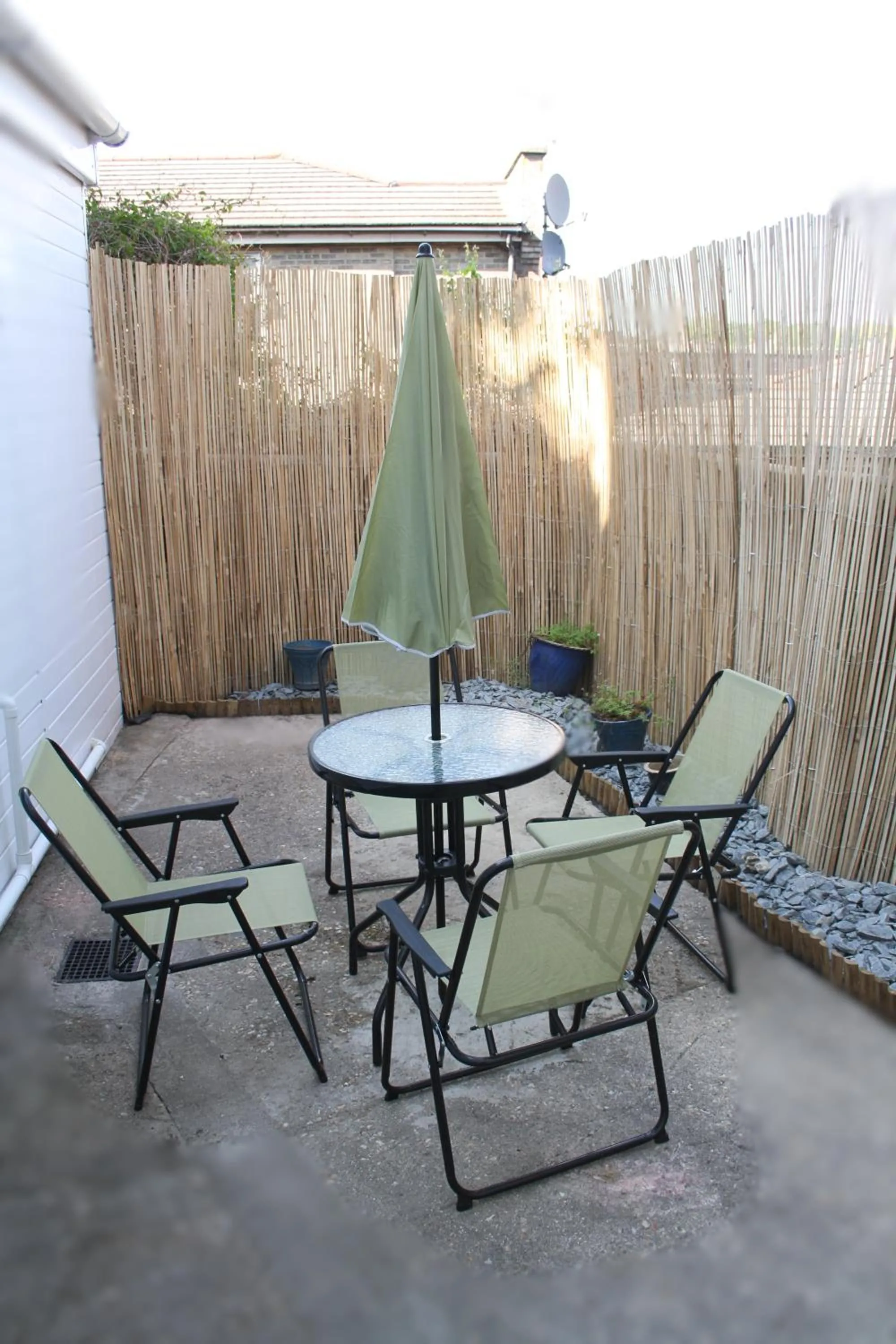 Patio in Bamboo Guesthouse