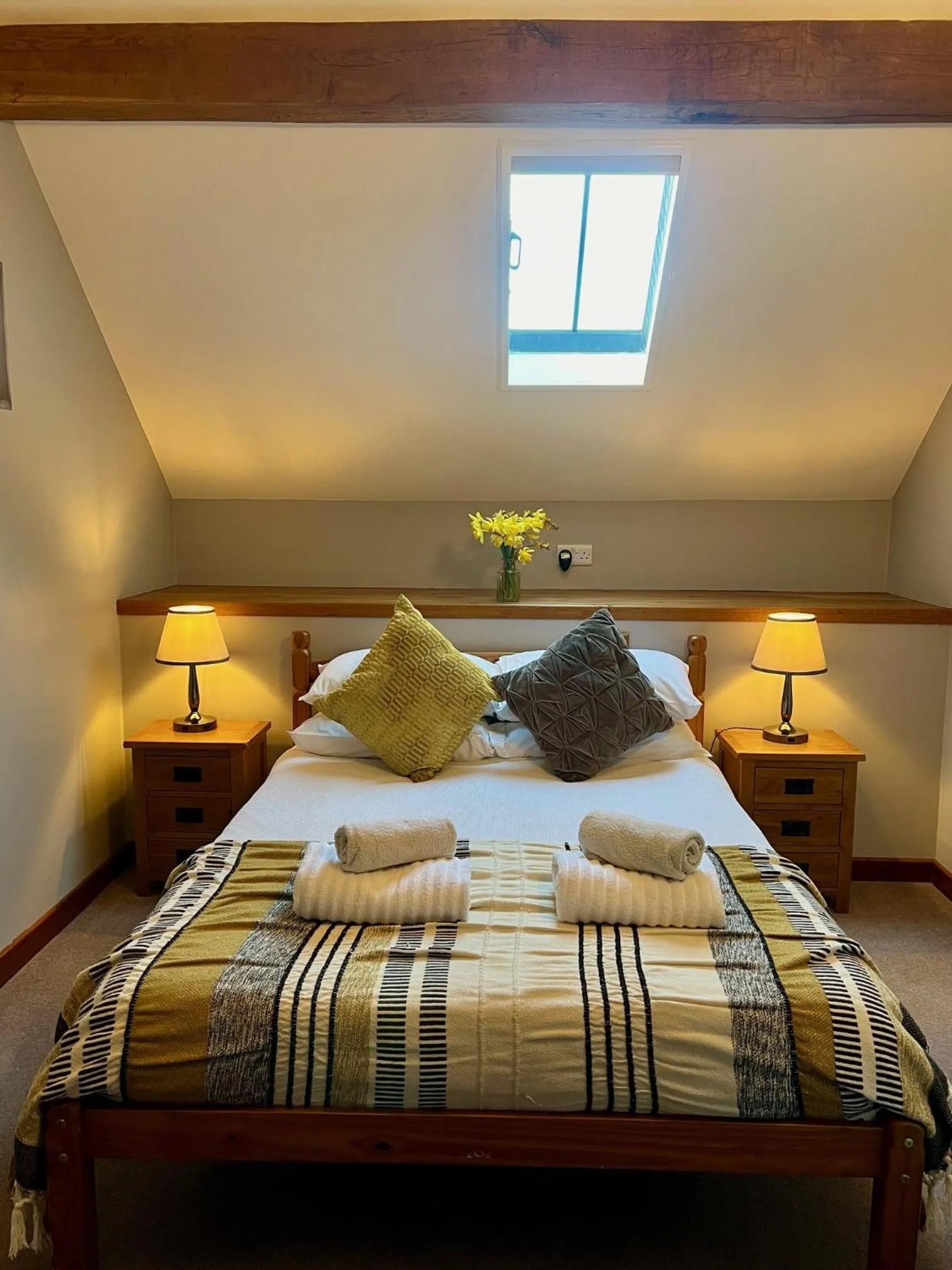 Bed in Dolgun Uchaf Historic B&B and Cottages in Snowdonia