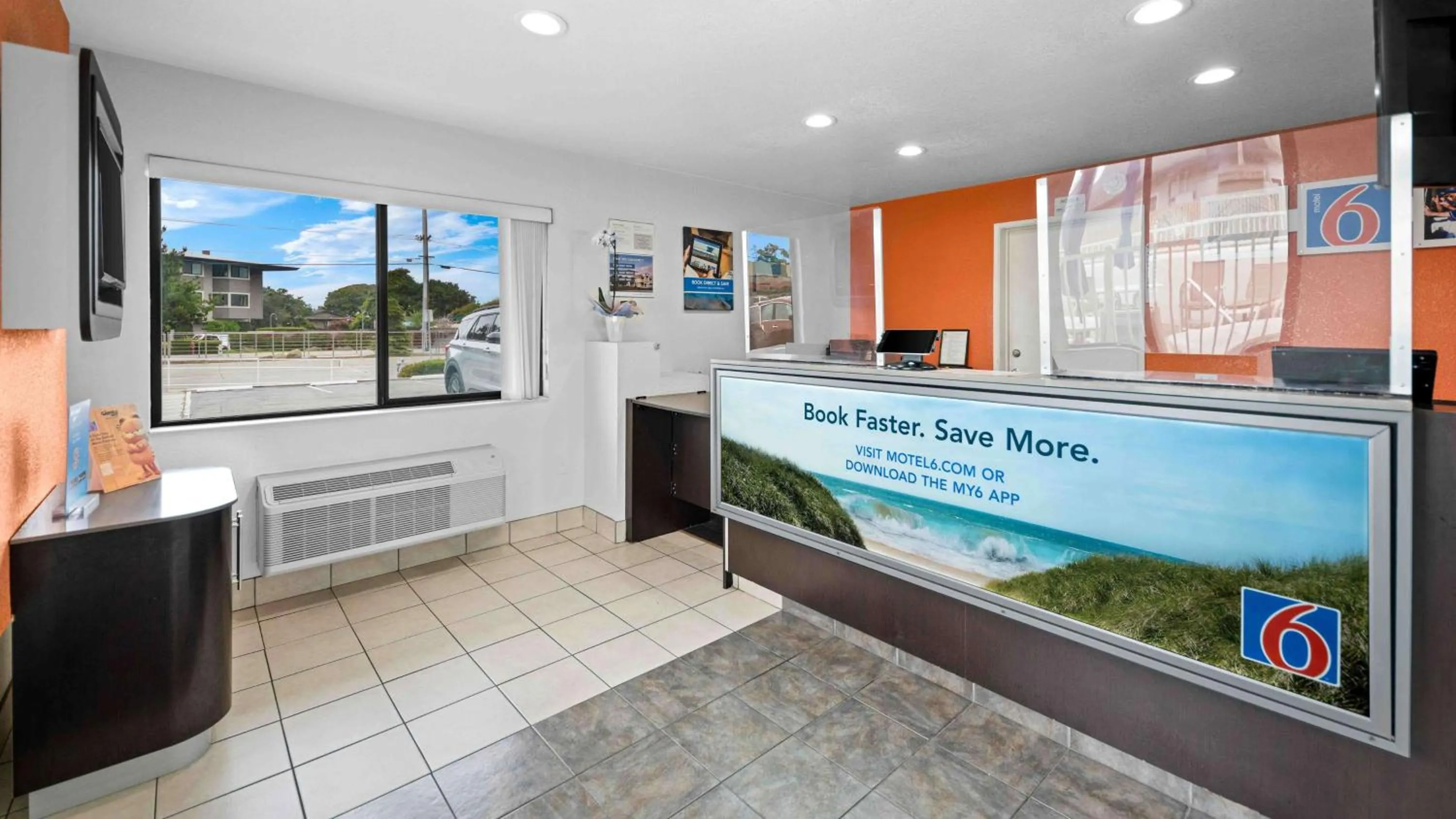 Lobby or reception in Motel 6-Monterey, CA