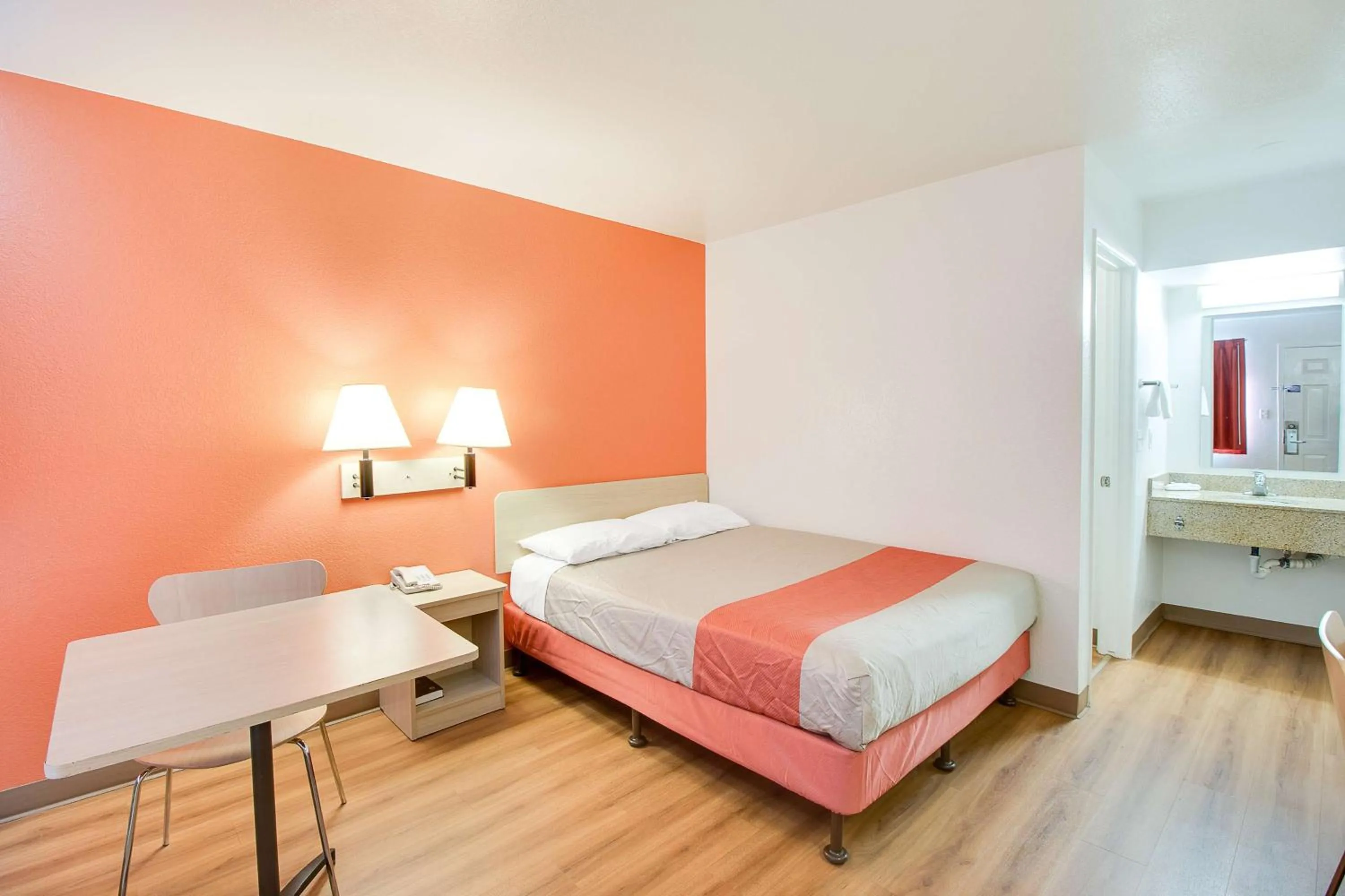 Photo of the whole room, Bed in Motel 6-Phoenix, AZ - East