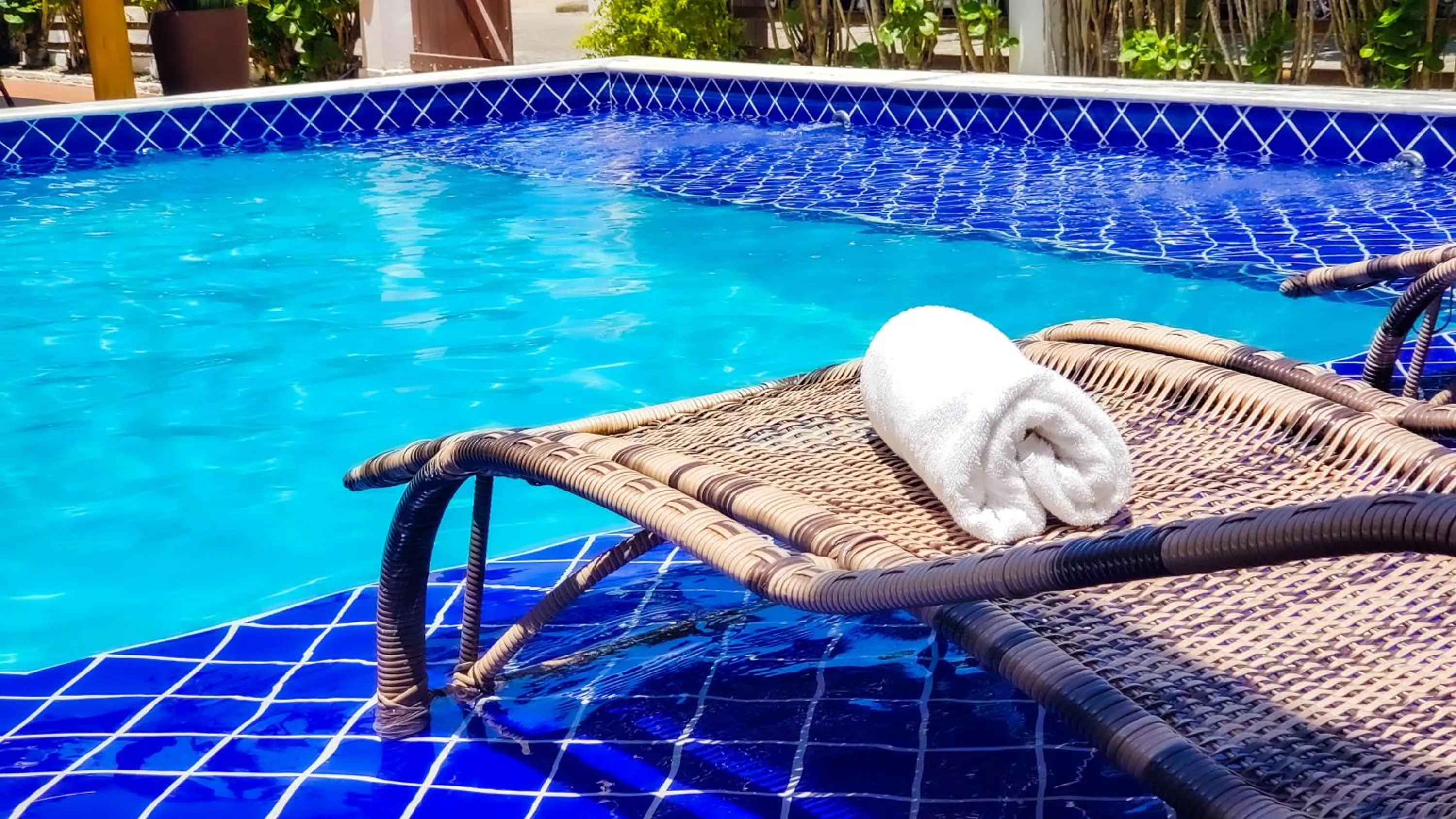 Swimming pool in Hotel Porto Dourado - Rede Bem Bahia