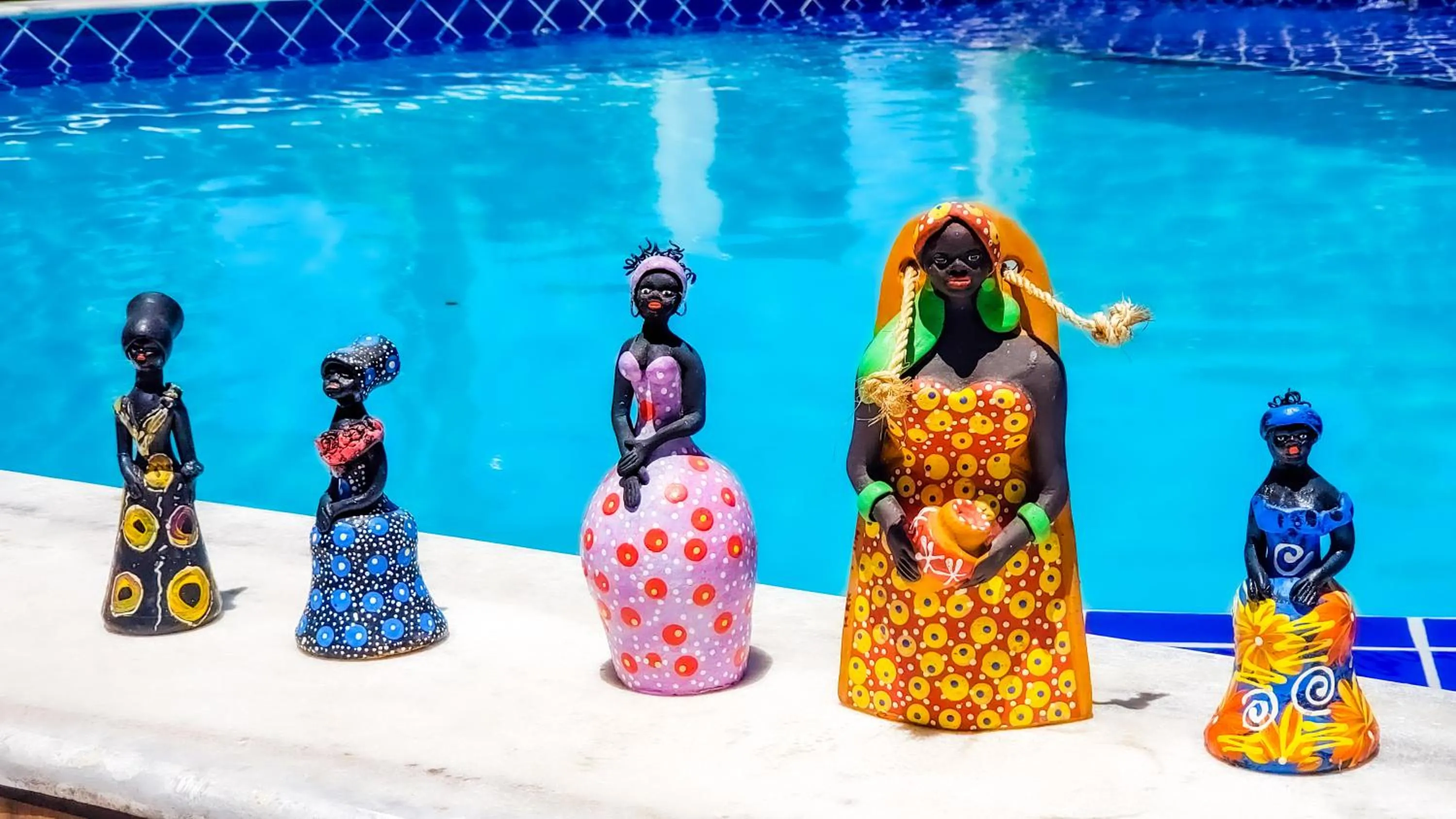 Swimming pool in Hotel Porto Dourado - Rede Bem Bahia