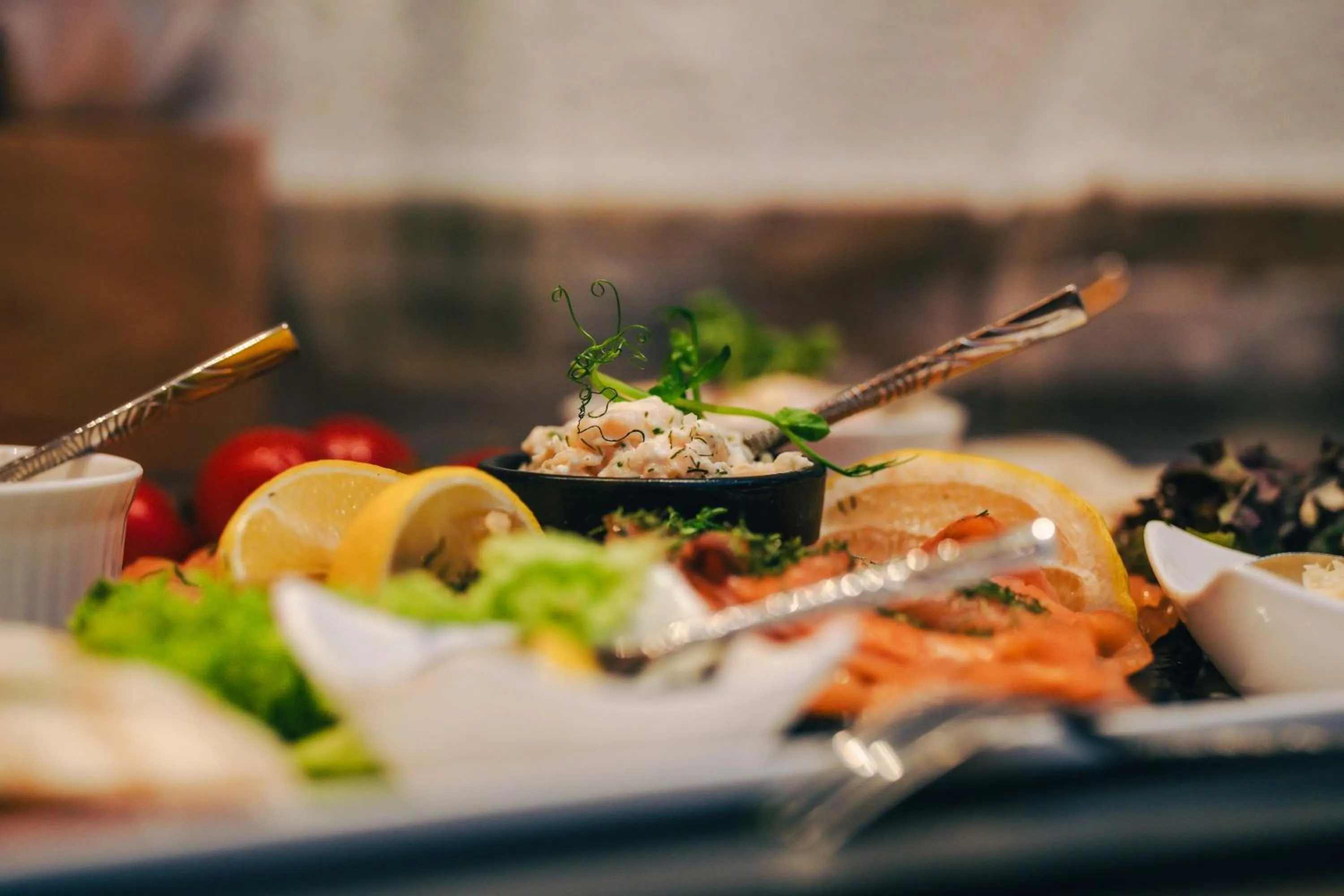 Buffet breakfast in Patrix Hotel, Restaurant, Bar