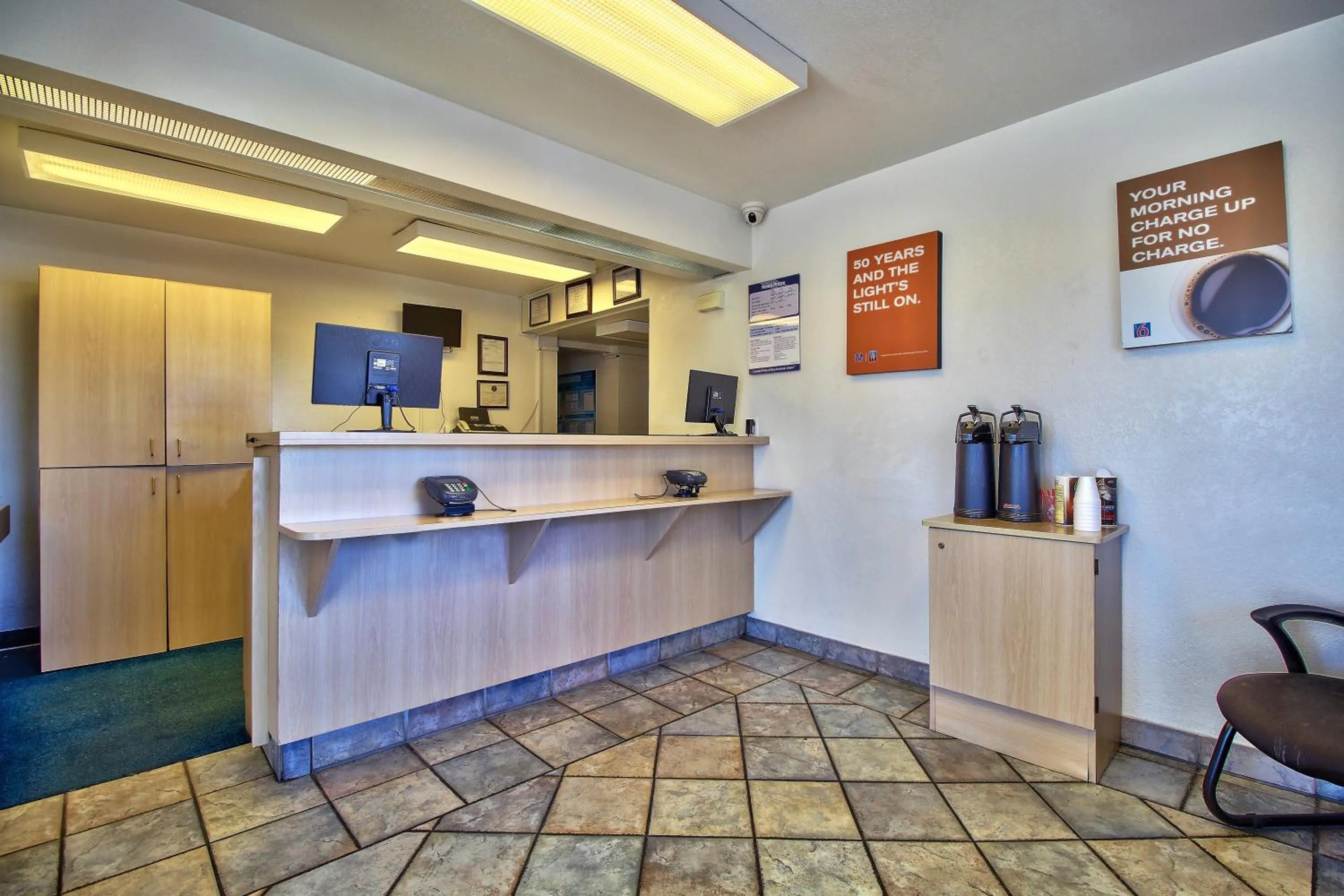 Lobby or reception in Motel 6-Nogales, AZ - Mariposa Road