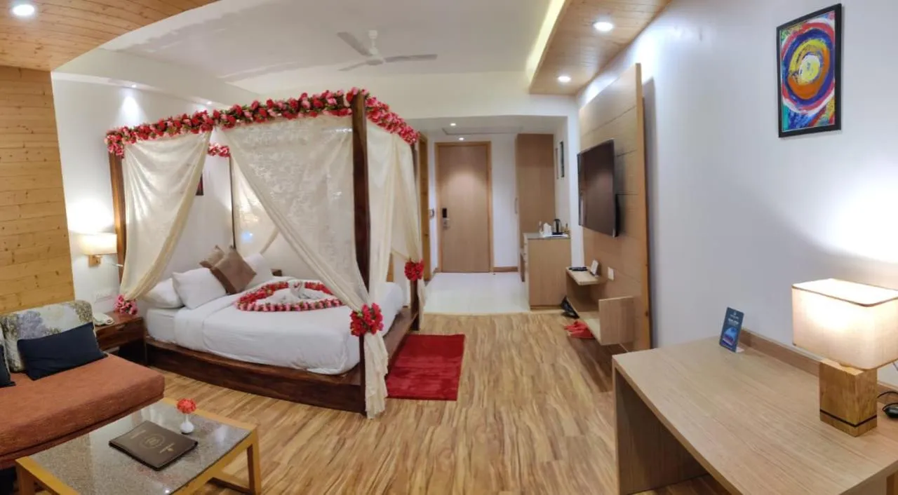 Bed in The Orchard Greens Resort - A Centrally Heated Property