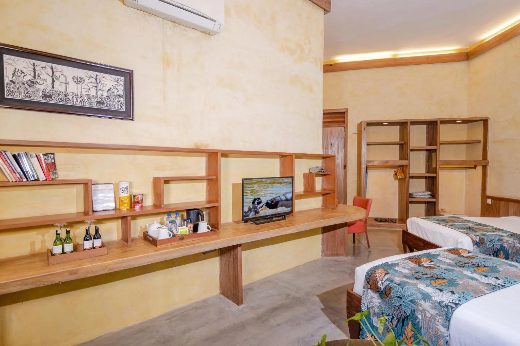 TV and multimedia, Bed in Veranda Natural Resort